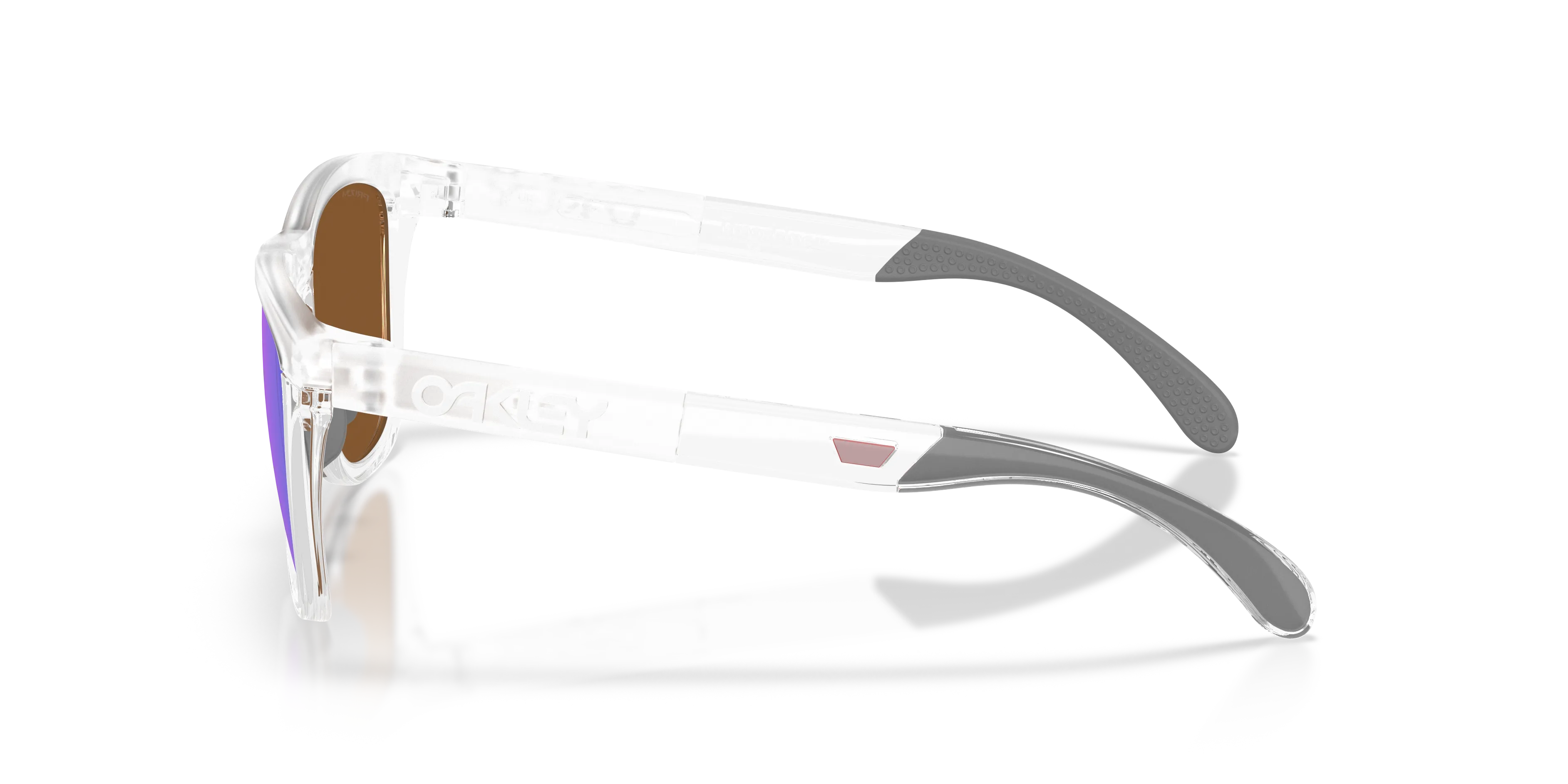 Oakley OO9503 FROGSKINS RANGE XL 950305 Occhiali da sole O_Matter Trasparente Viola Rotonda Normale - immagine 4