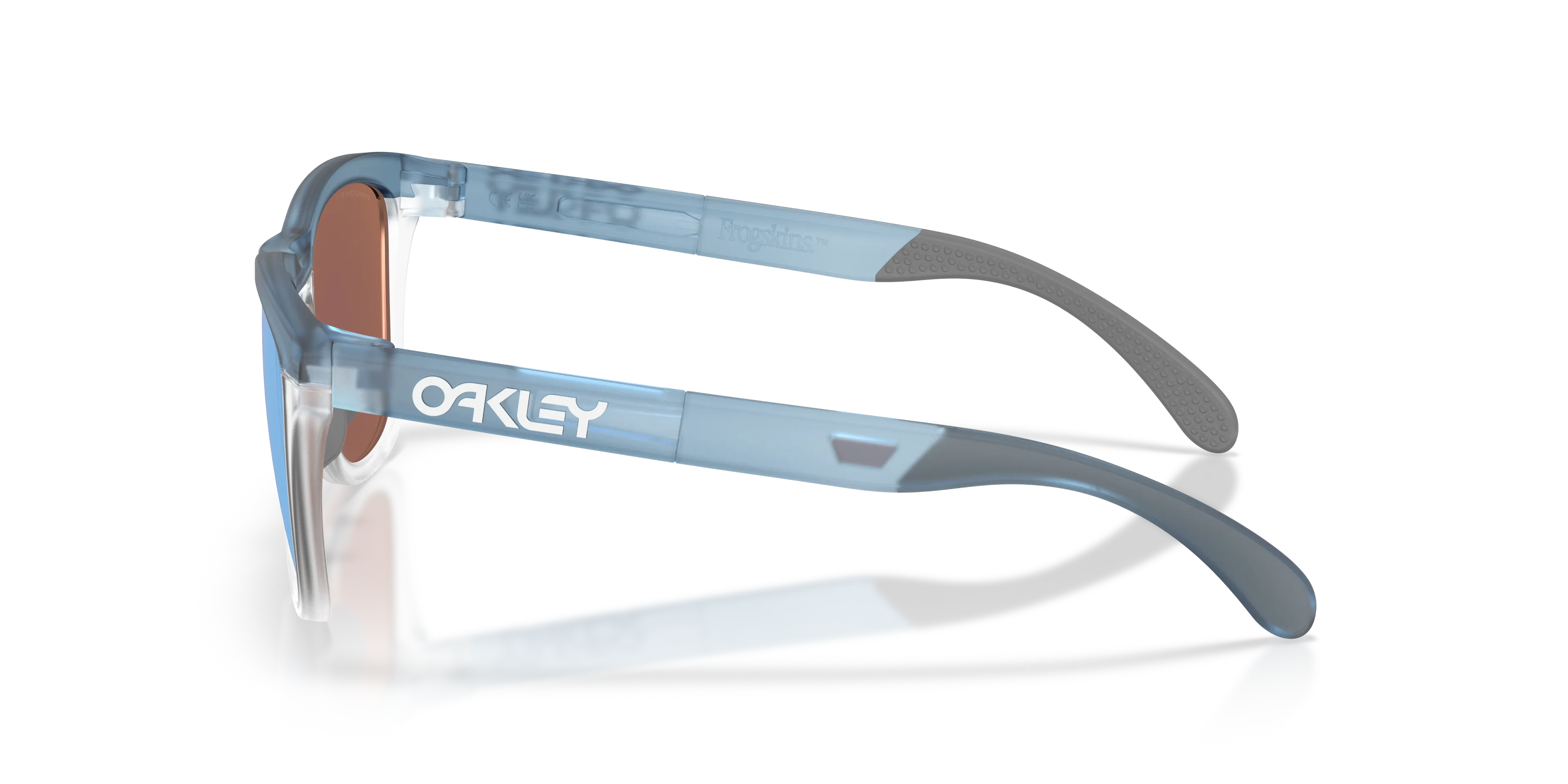 Oakley OO9503 FROGSKINS RANGE XL 950303 Occhiali da sole O_Matter Blu Blu Rotonda Polarizzata - immagine 4