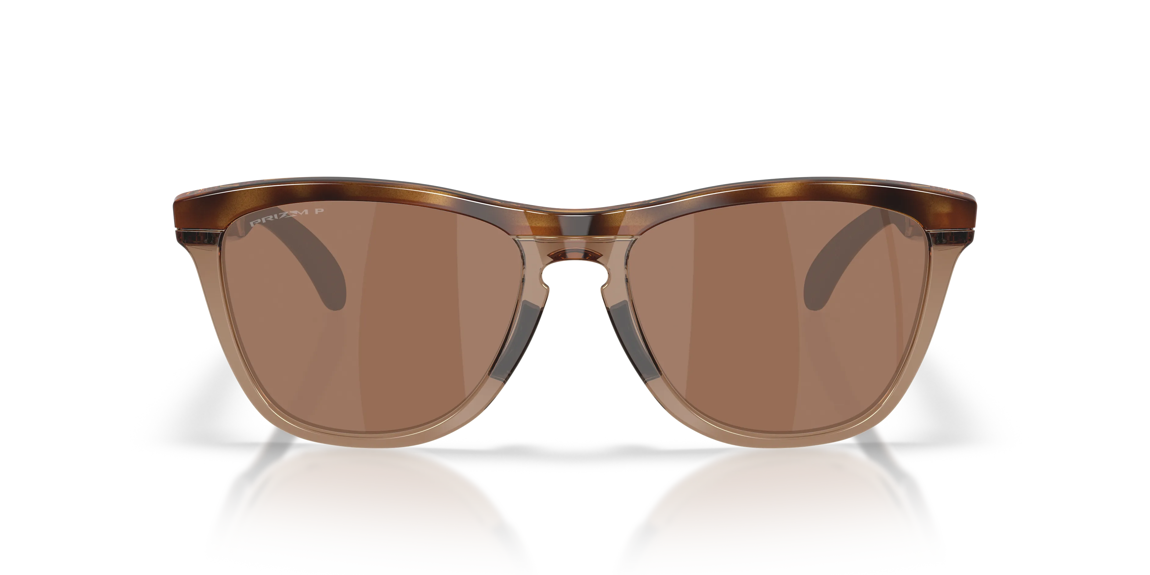 Oakley OO9503 FROGSKINS RANGE XL 950302 Occhiali da sole O_Matter Marrone Marrone Rotonda Polarizzata - immagine 3