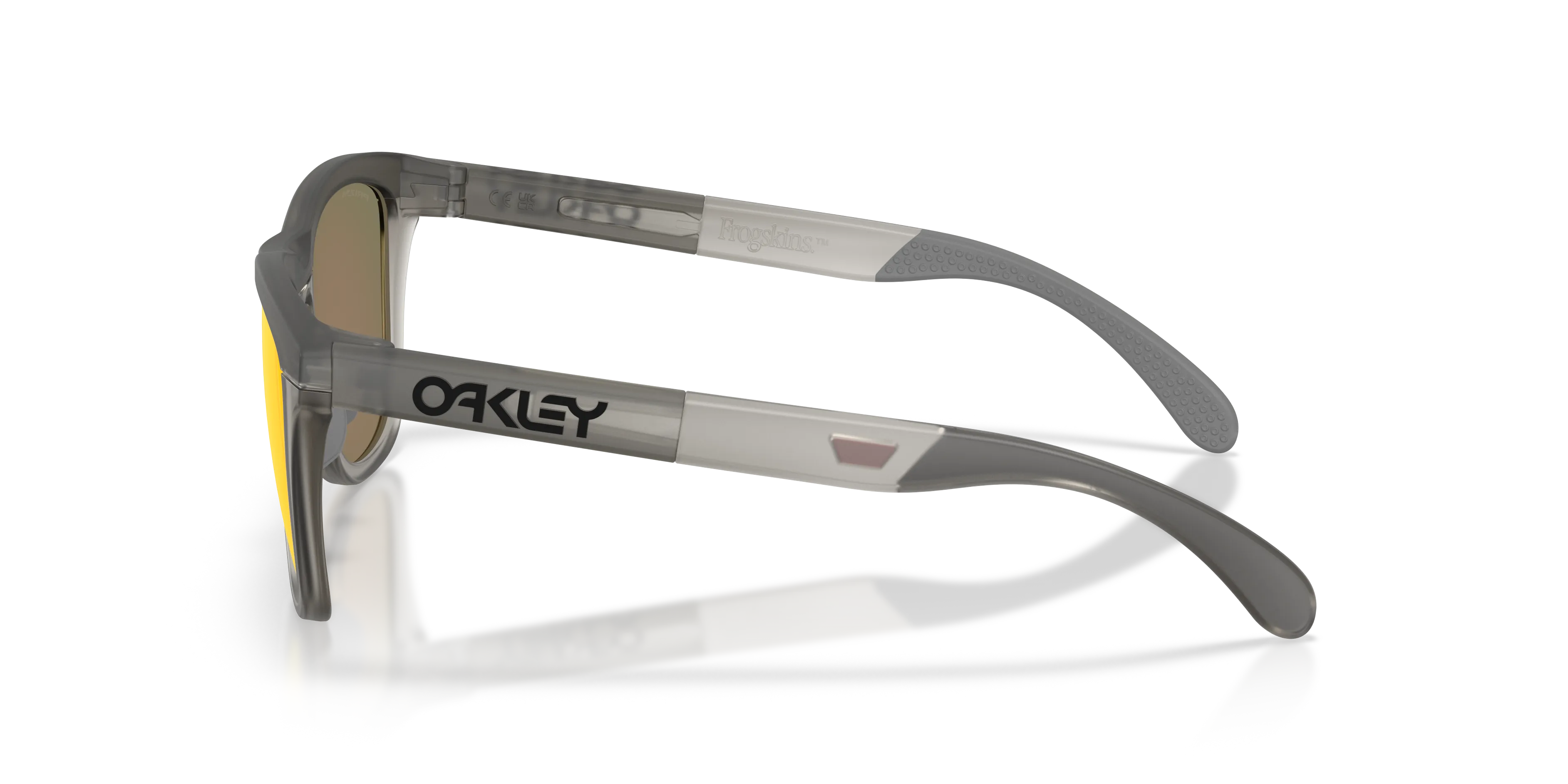 Oakley OO9503 FROGSKINS RANGE XL 950301 Occhiali da sole O_Matter Grigio Rosso Rotonda Normale - immagine 4