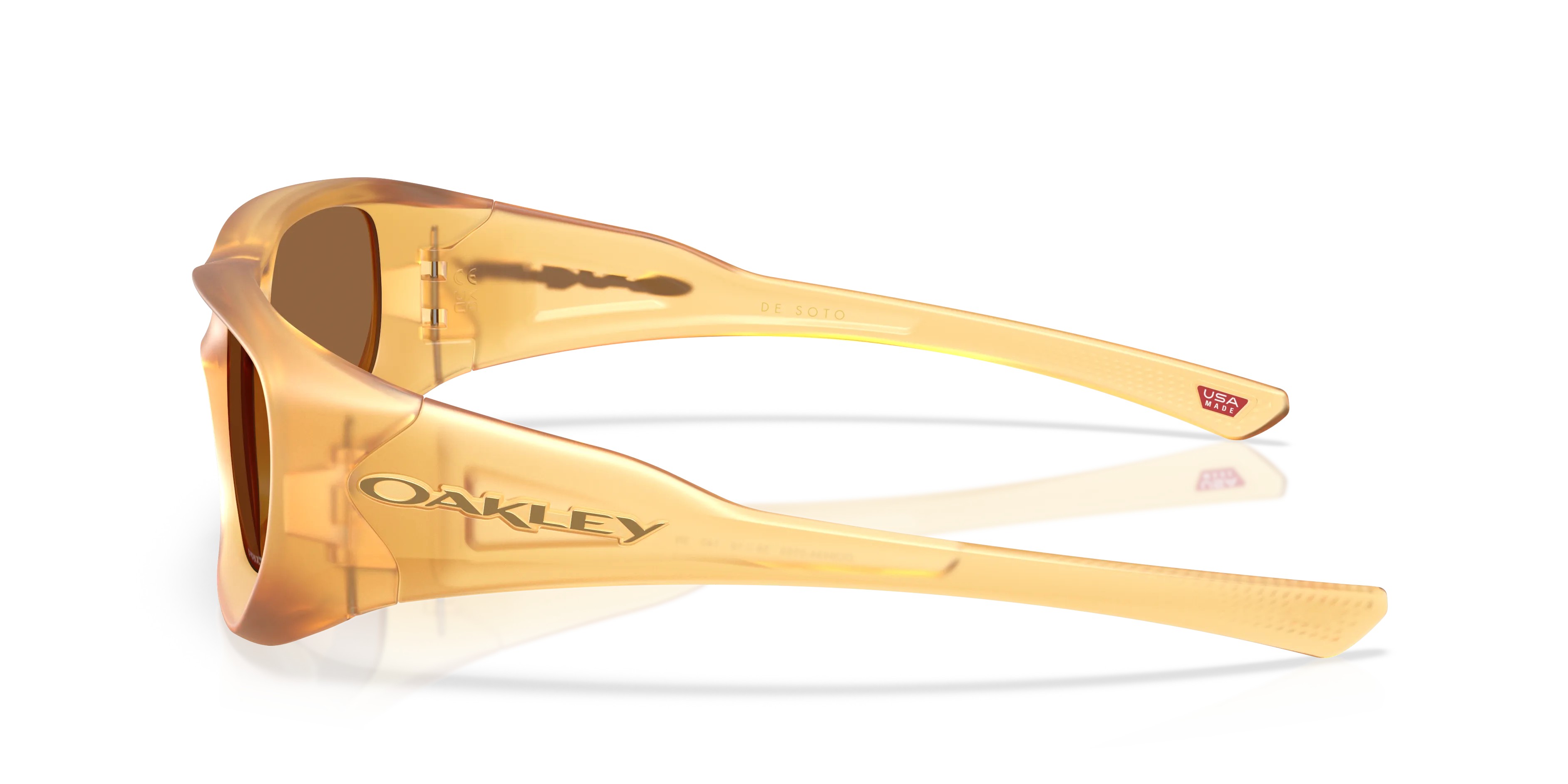 Oakley OO9494 DE SOTO 949405 Occhiali da sole O_Matter Arancione Bronzo Squadrata Normale - immagine 4