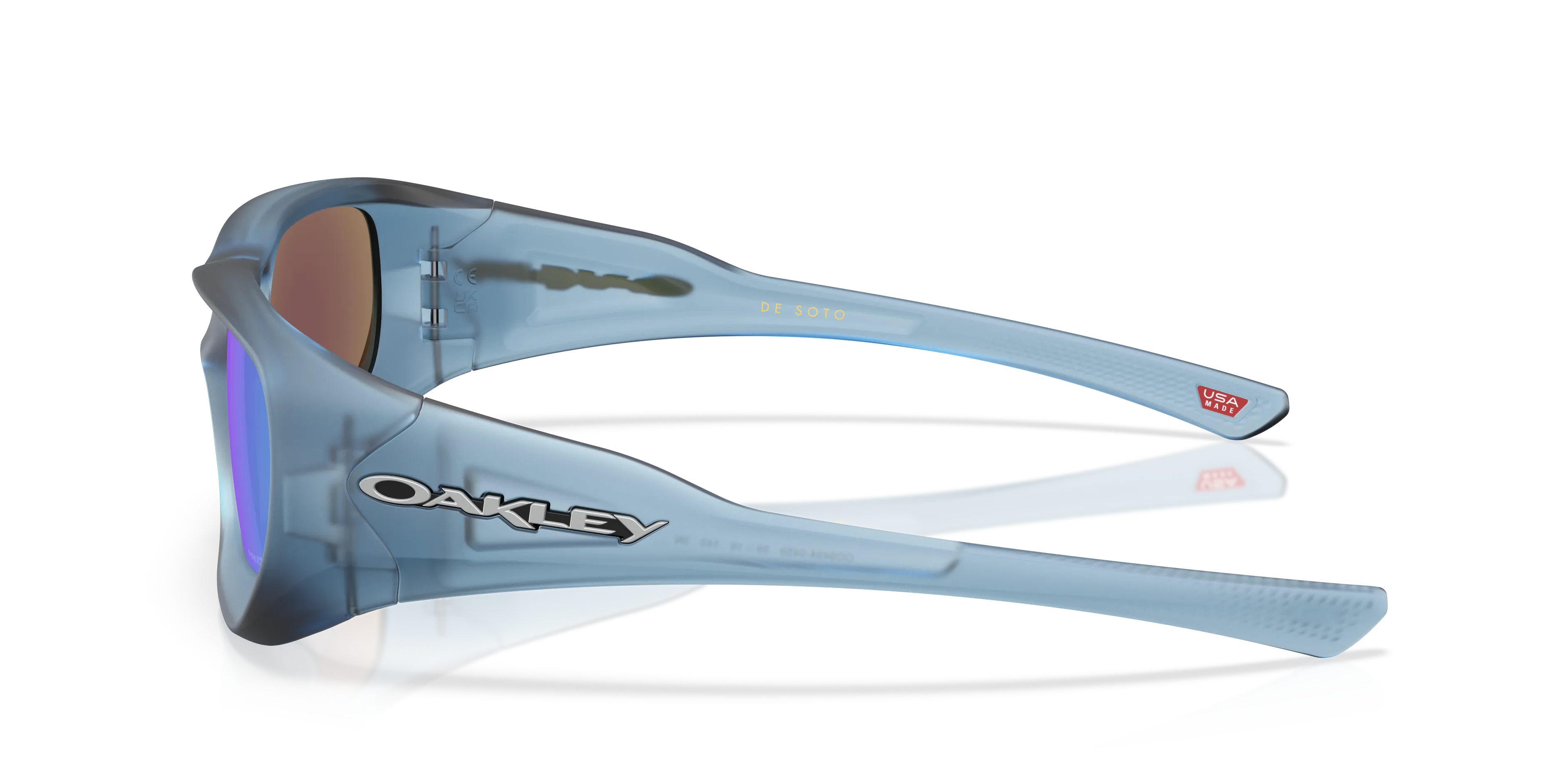Oakley OO9494 DE SOTO 949404 Occhiali da sole O_Matter Blu Blu Squadrata Normale - immagine 4