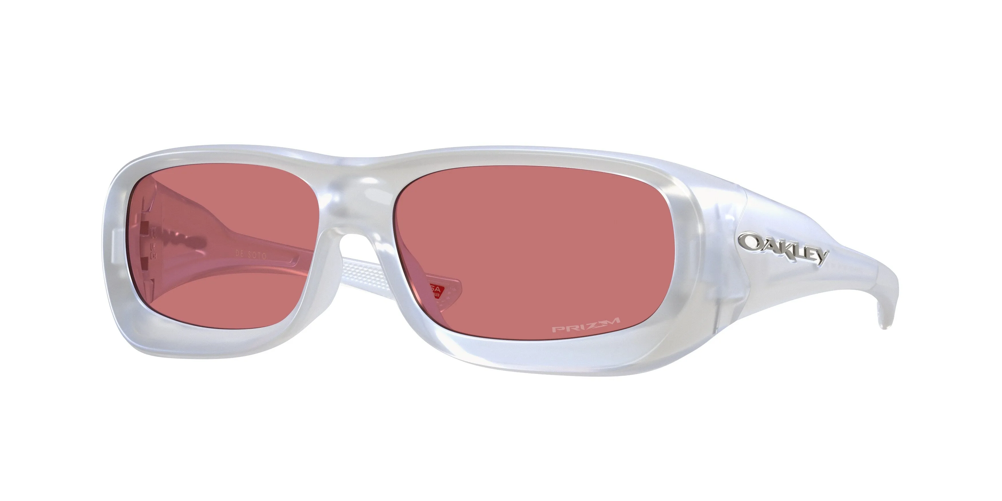 Oakley OO9494 DE SOTO 949403 Occhiali da sole O_Matter Grigio Rosso Squadrata Normale - immagine 1