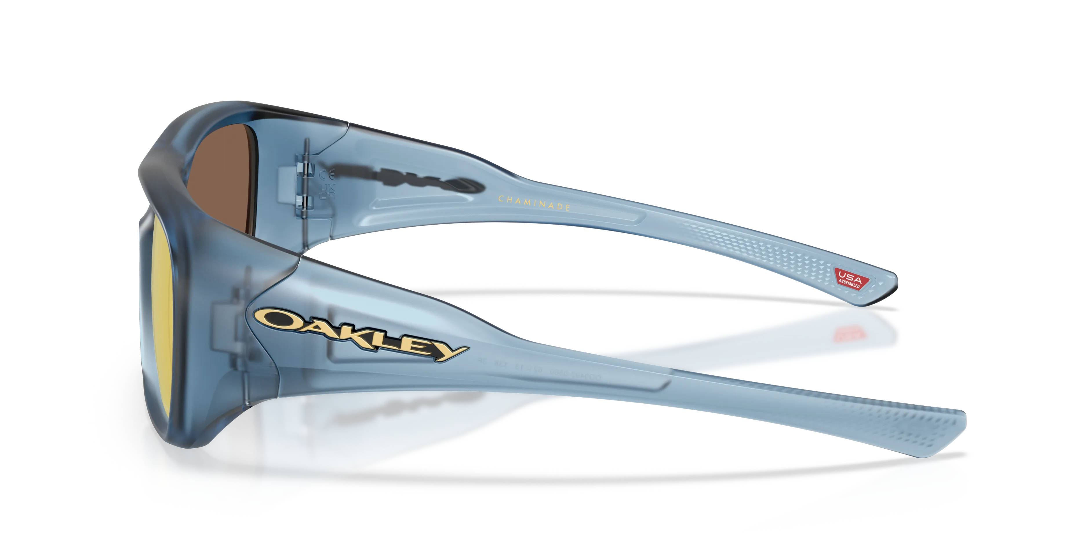 Oakley OO9492 CHAMINADE 949205 Occhiali da sole O_Matter Blu Oro Squadrata Polarizzata - immagine 4