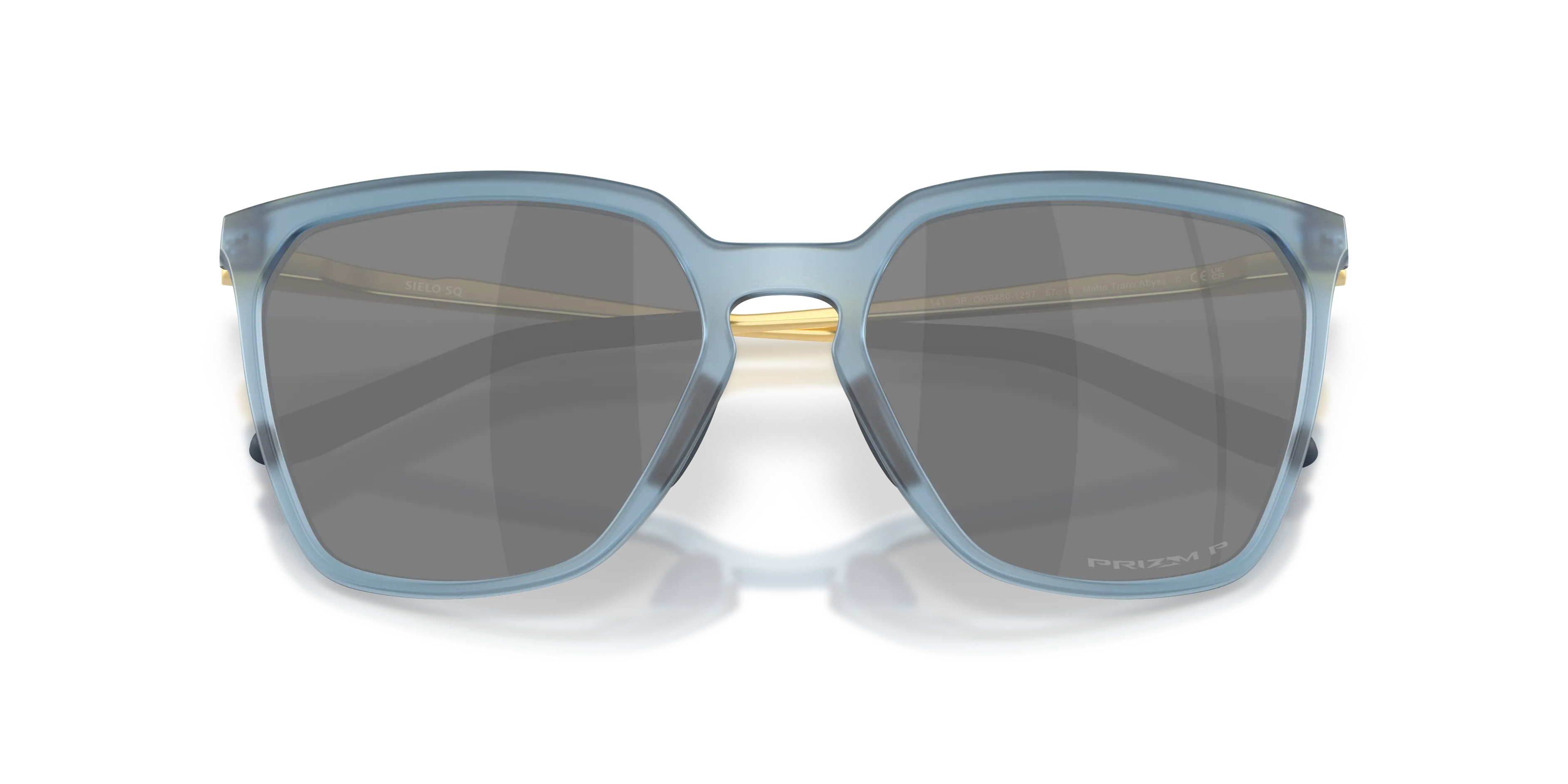 Oakley OO9480 SIELO SQ 948012 Occhiali da sole O_Matter Blu Grigio Squadrata Polarizzata - immagine 2