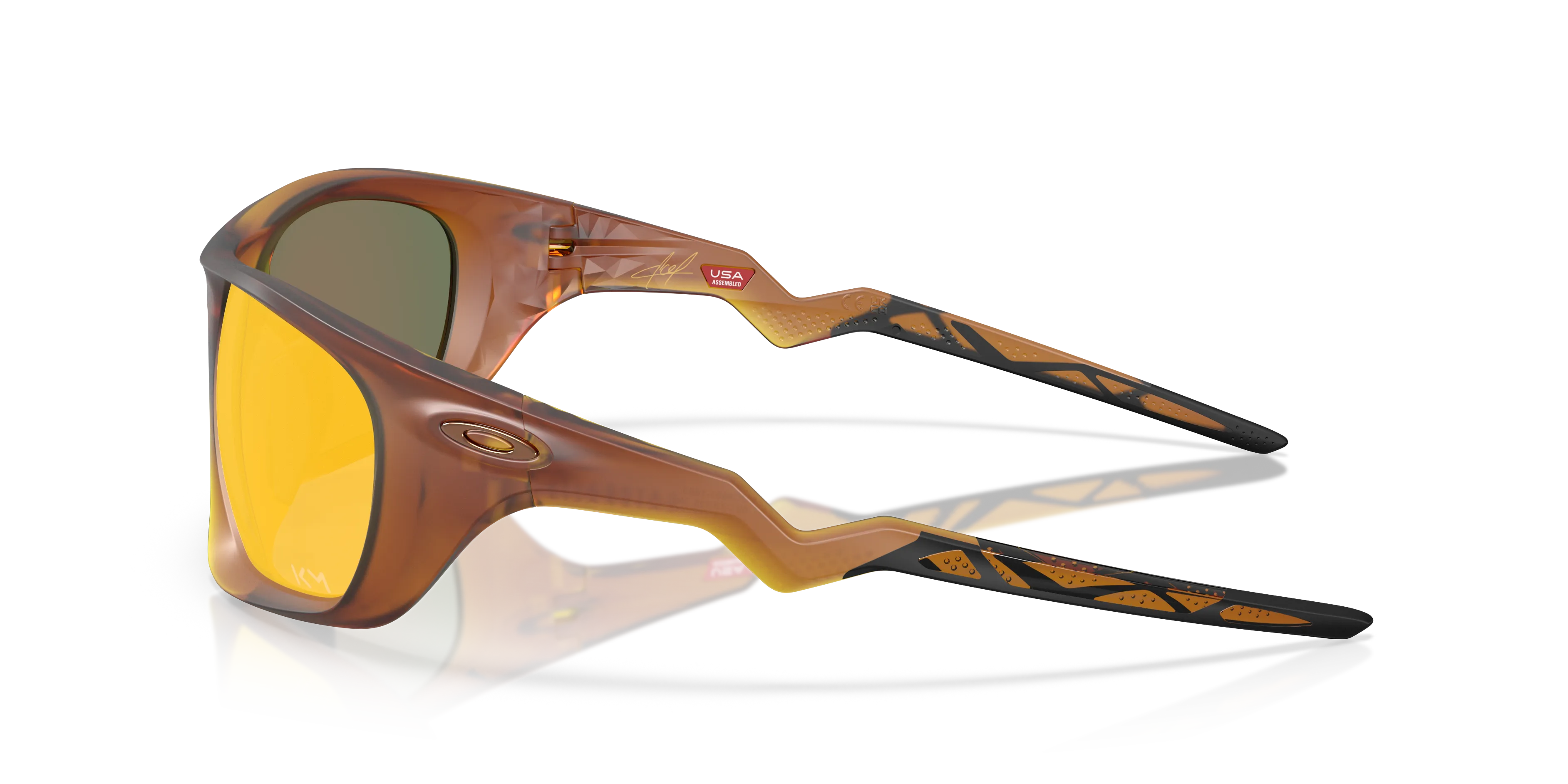 Oakley OO9431 LATERALIS 943116 Occhiali da sole O_Matter Marrone Rosso Squadrata Normale - immagine 4