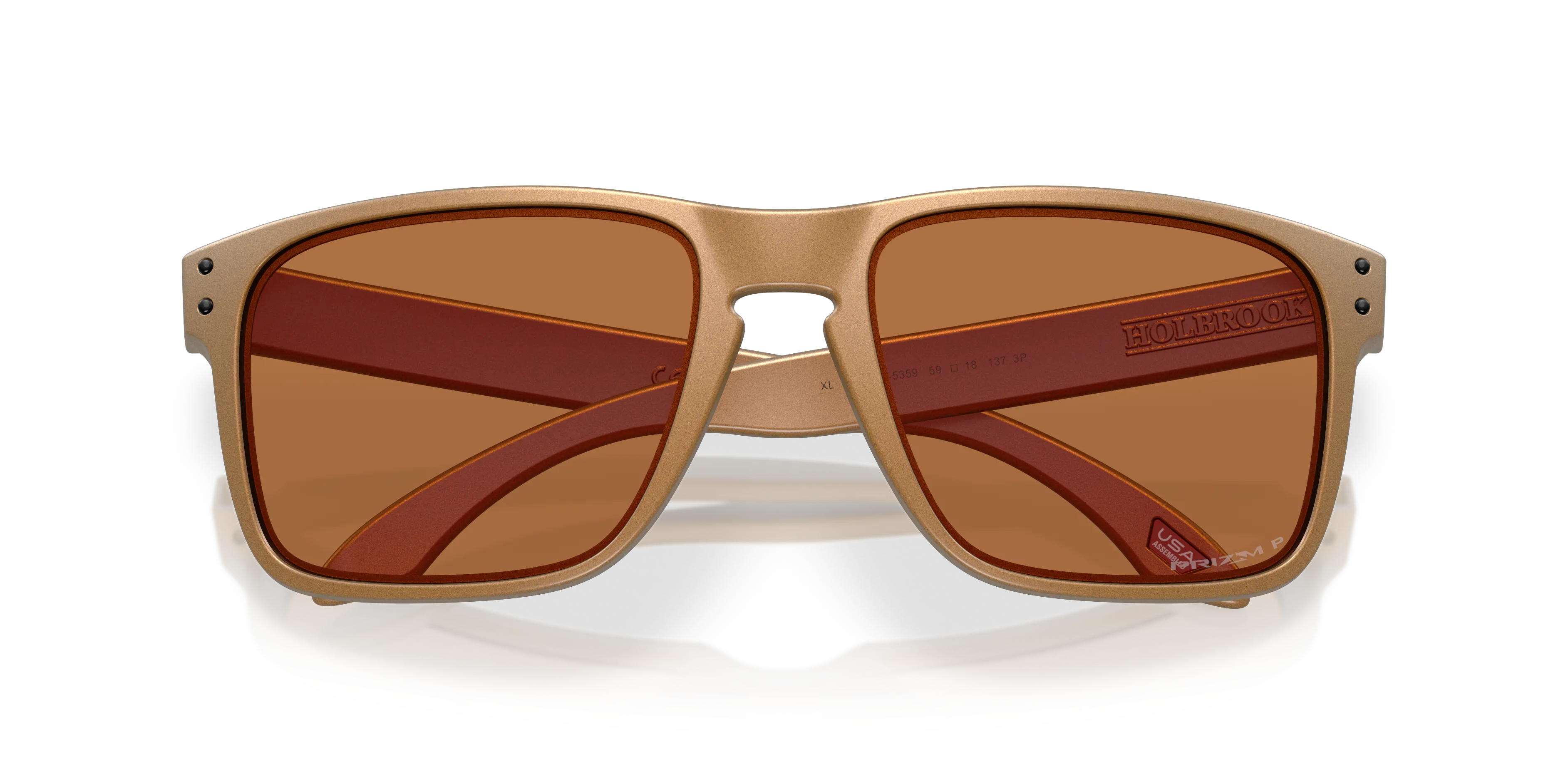 Oakley OO9417 HOLBROOK XL 941753 Occhiali da sole O_Matter Marrone Bronzo Squadrata Polarizzata - immagine 2