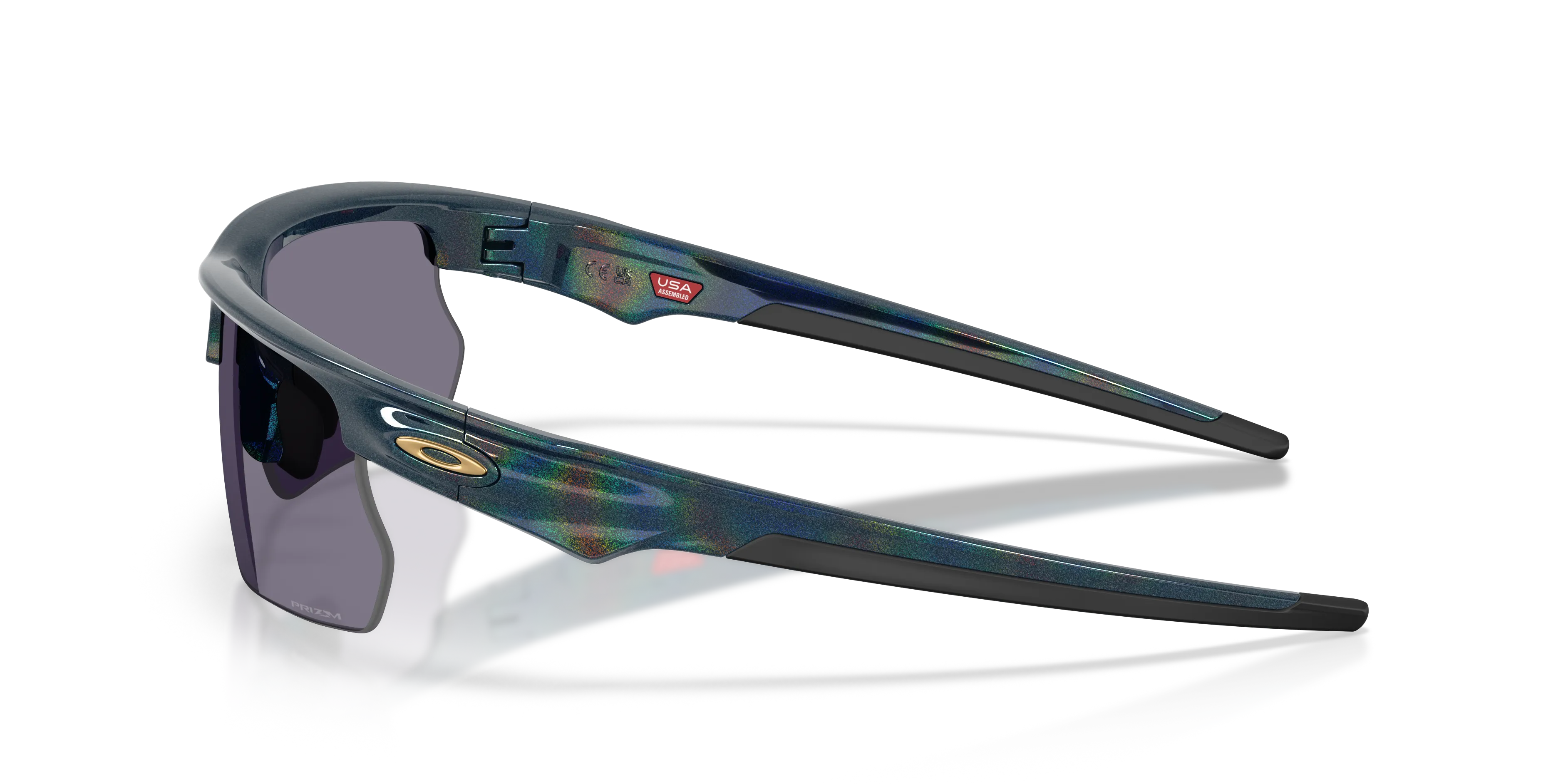 Oakley OO9400 BISPHAERA 940026 Occhiali da sole O_Matter Blu Grigio Squadrata Normale - immagine 4