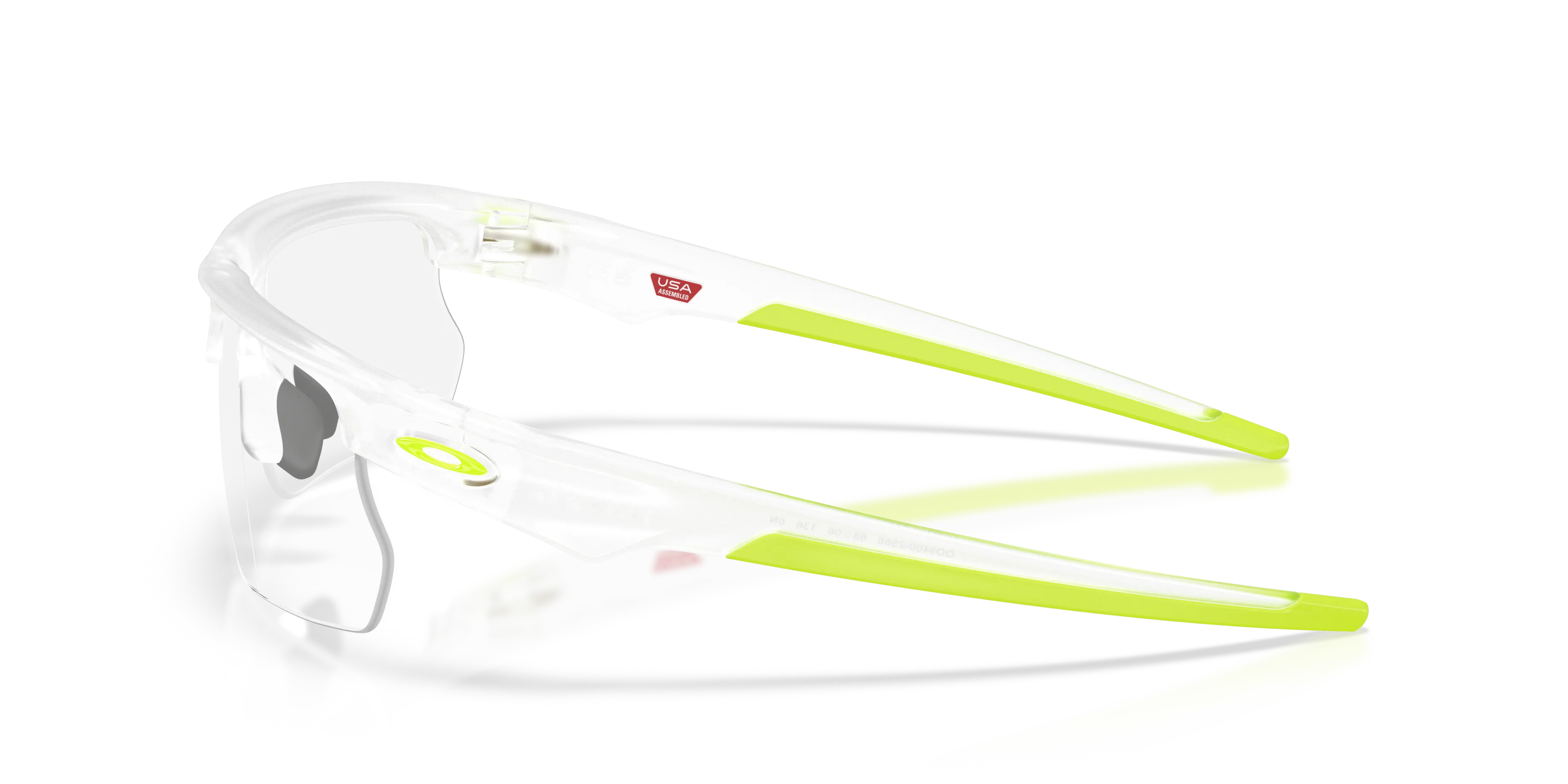 Oakley OO9400 BISPHAERA 940025 Occhiali da sole O_Matter Trasparente Trasparente Squadrata Normale - immagine 4