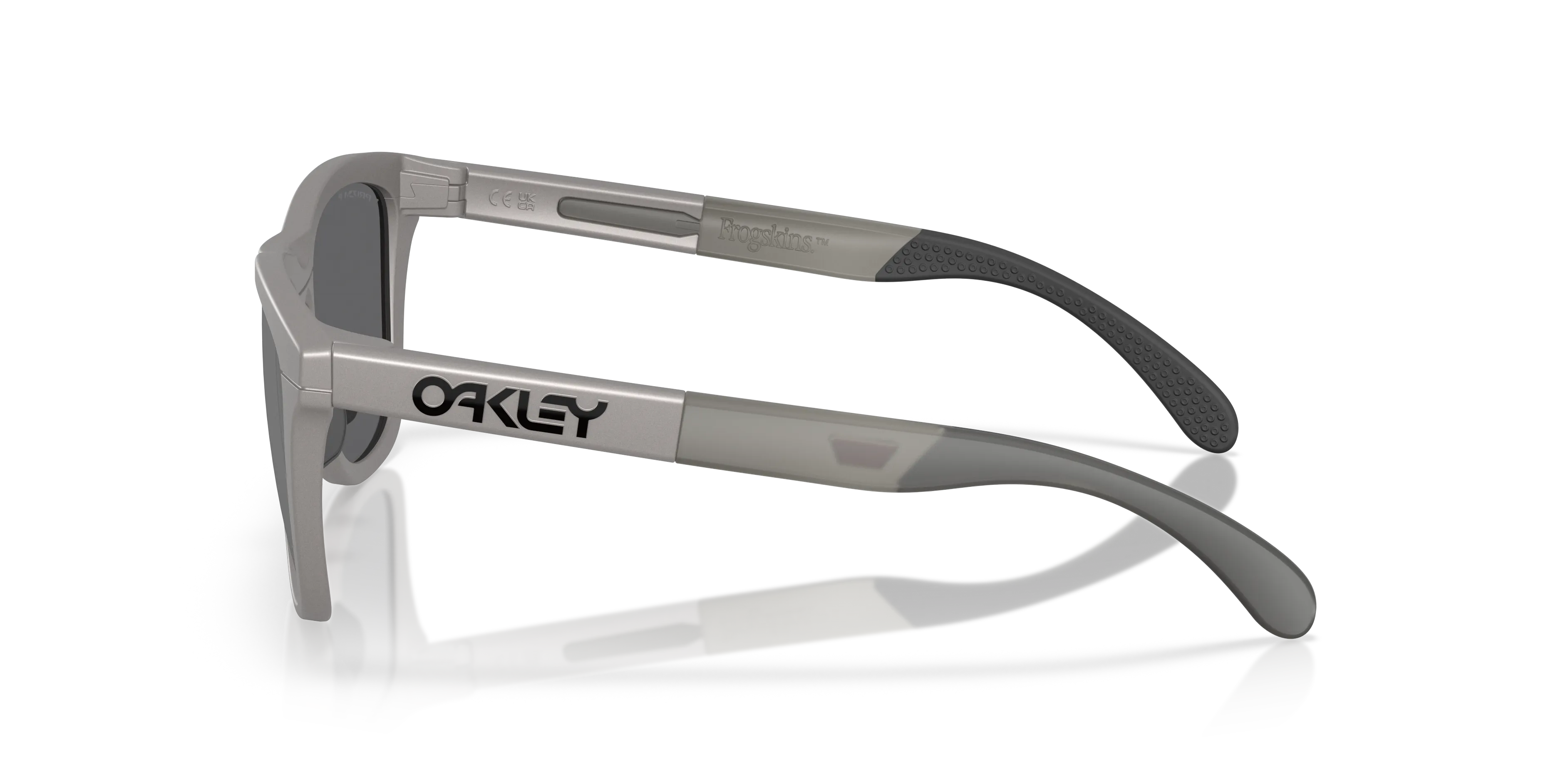 Oakley OO9284 FROGSKINS RANGE 928423 Occhiali da sole O_Matter Grigio Grigio Rotonda Polarizzata - immagine 4