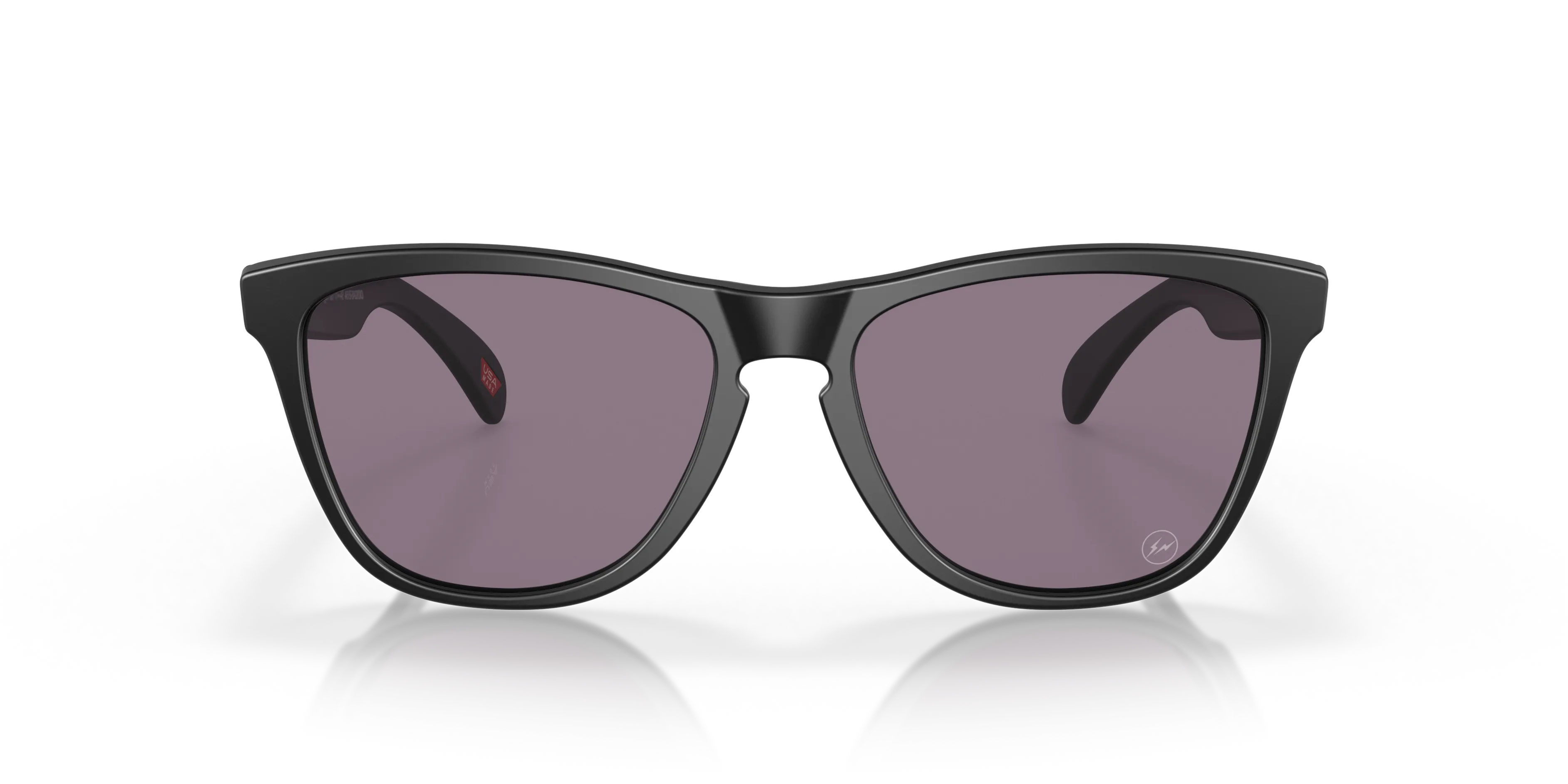 Oakley OO9245 FROGSKINS (A) 9245E1 Occhiali da sole O_Matter Nero Grigio Squadrata Normale - immagine 3