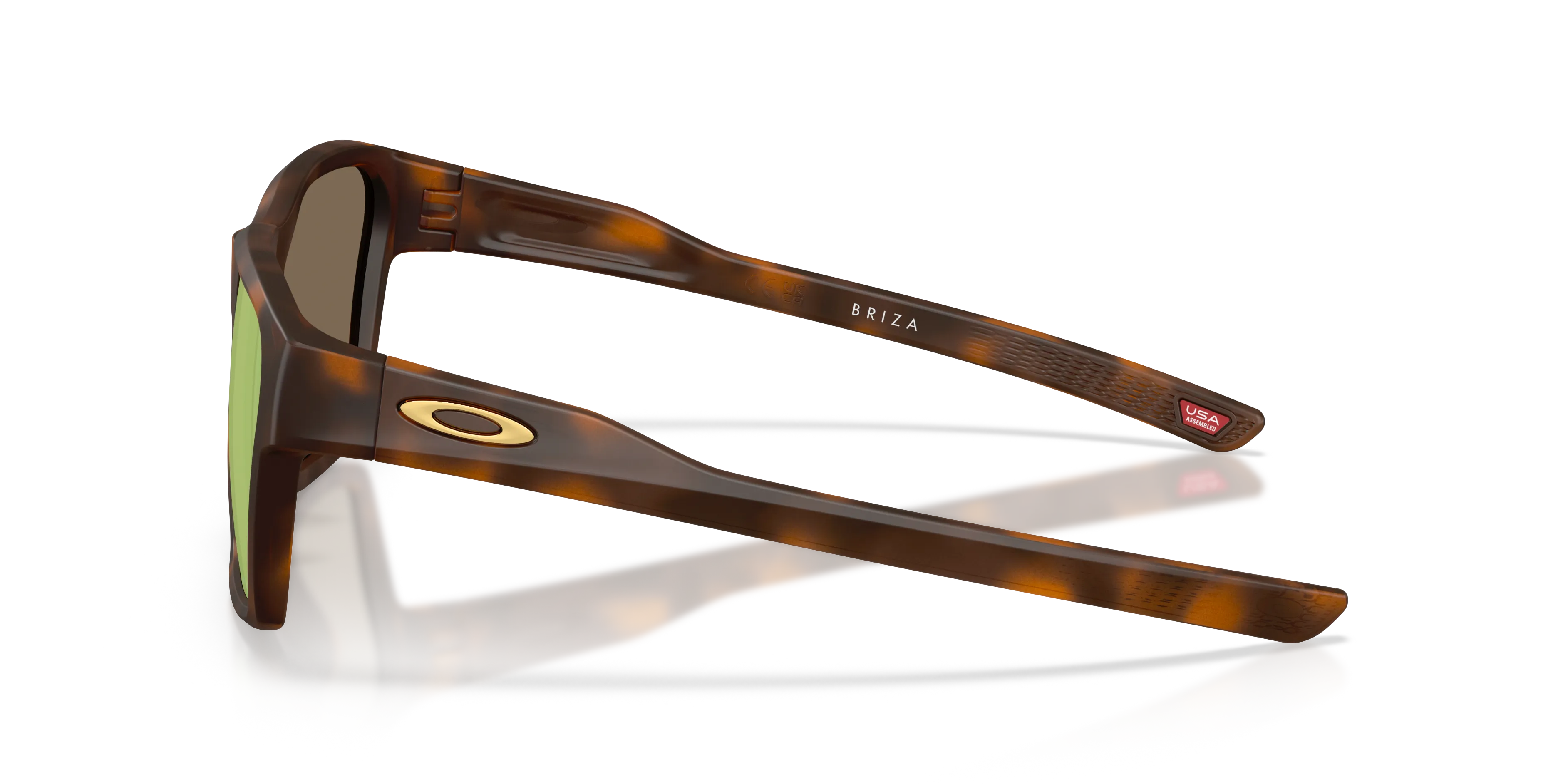 Oakley OO9497 BRIZA 949706 Occhiali da sole O_Matter Marrone Oro Squadrata Normale - immagine 4