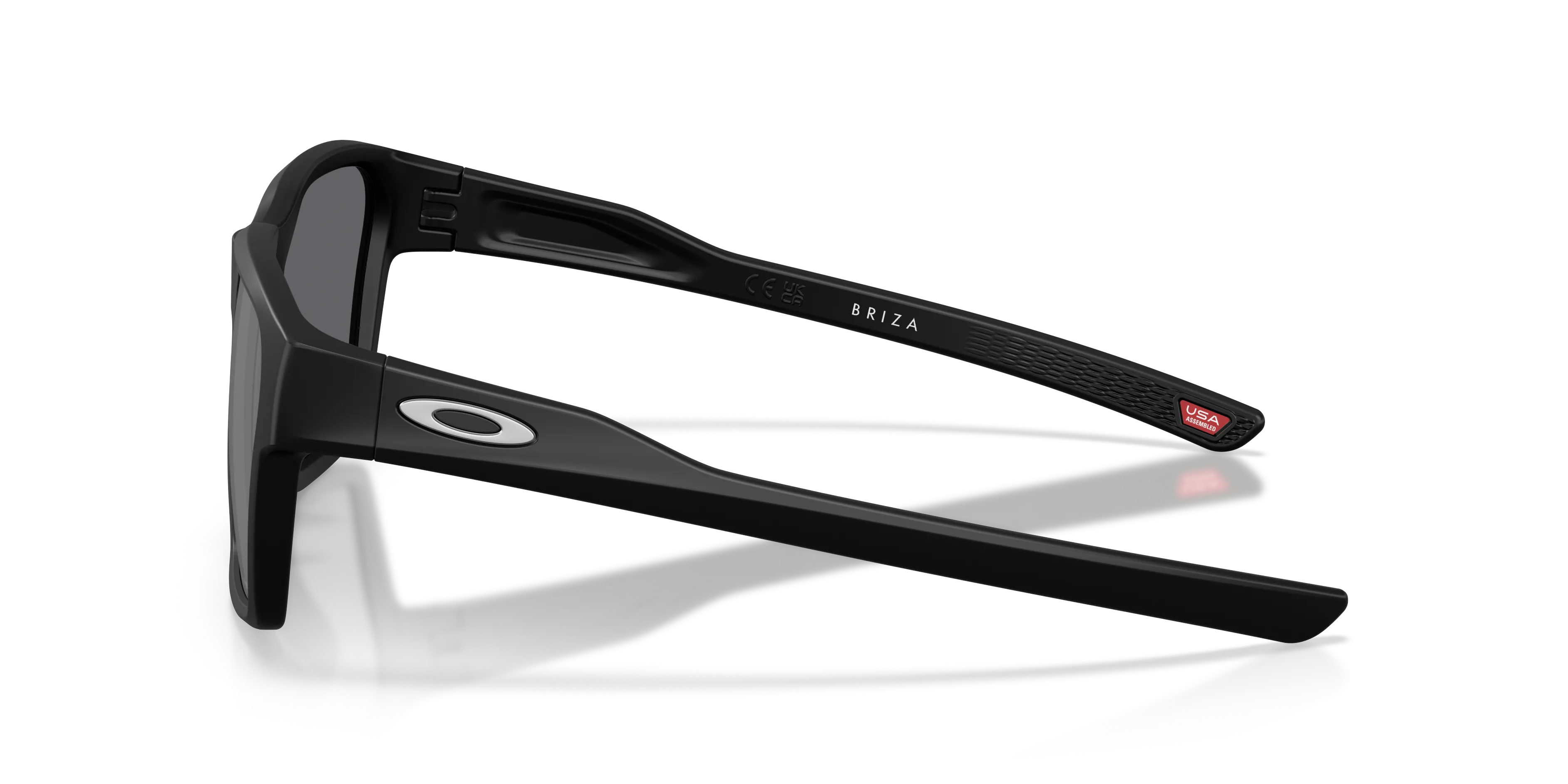 Oakley OO9497 BRIZA 949702 Occhiali da sole O_Matter Nero Grigio Squadrata Polarizzata - immagine 4