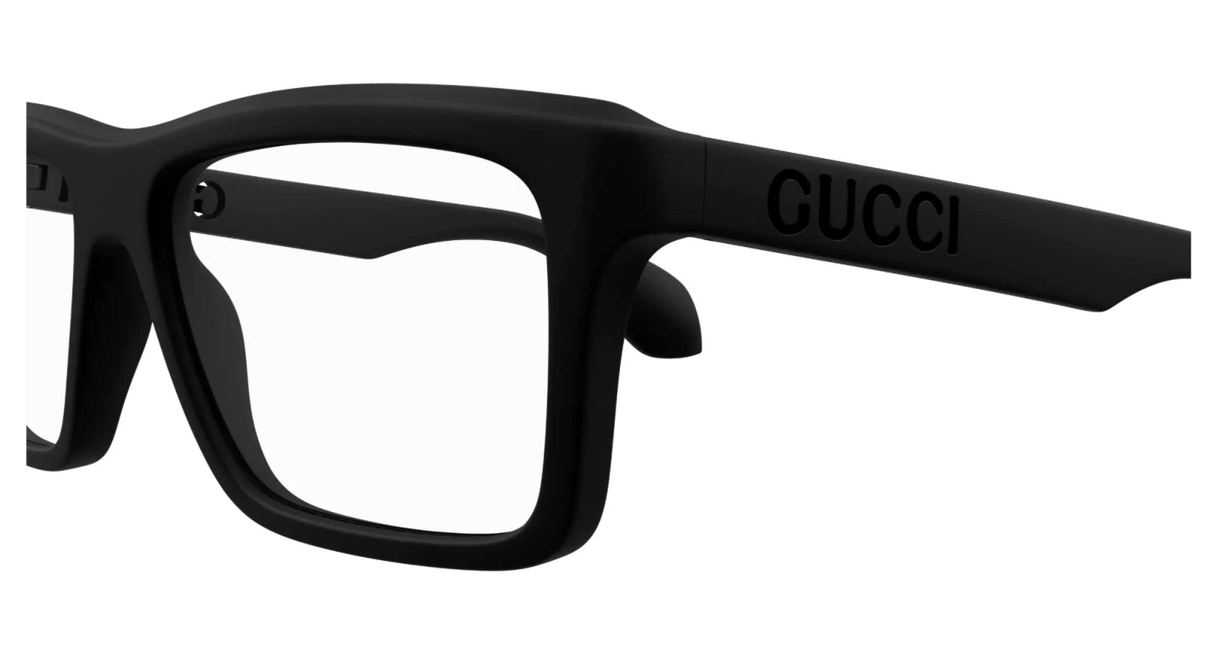 Gucci GG1573O 001 Montature da vista Iniettato Nero Squadrata - immagine 4