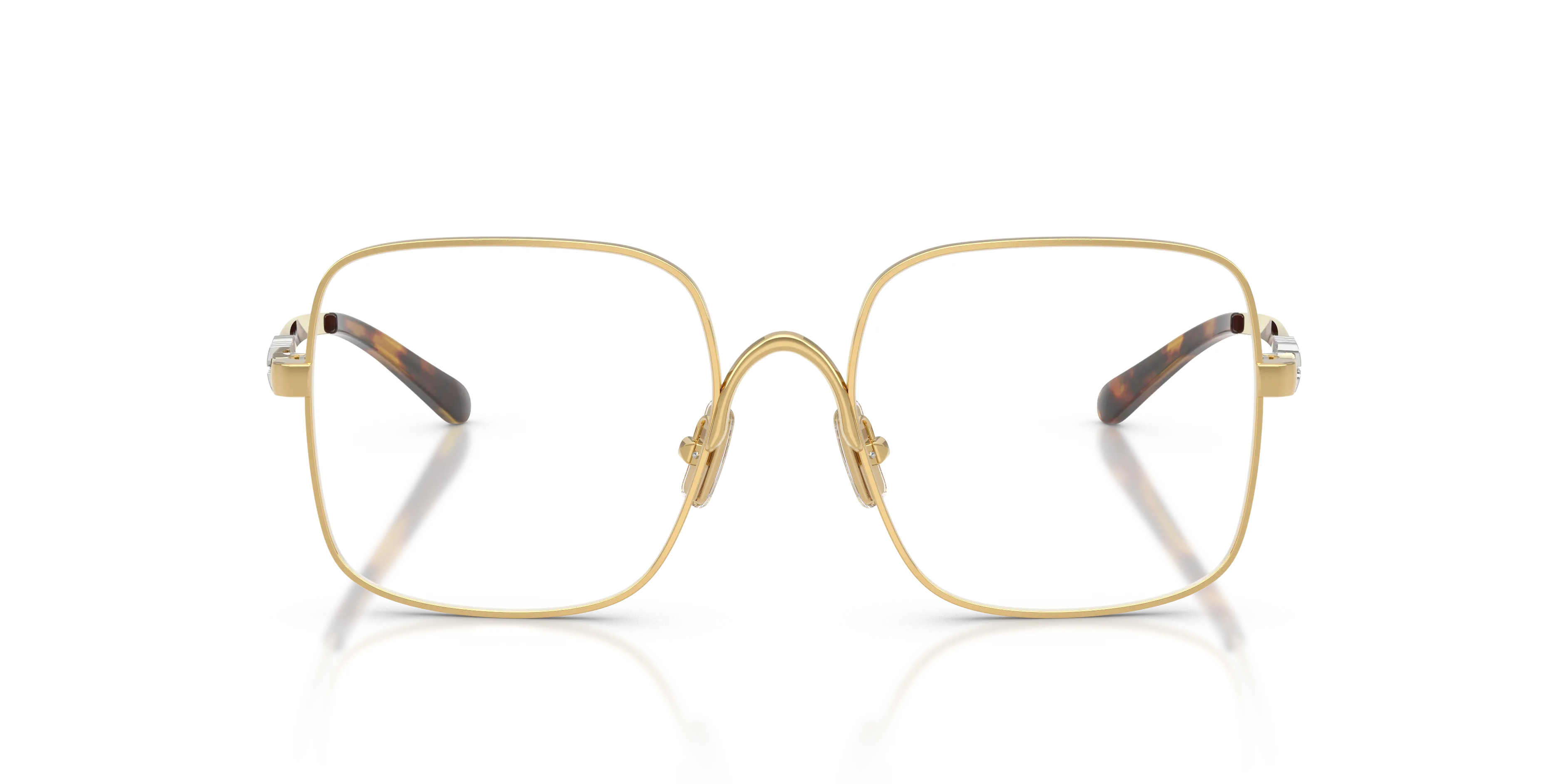 Miu Miu MU 51YV 5AK1O1 Montature da vista Metallo Oro Squadrata Normale - immagine 3