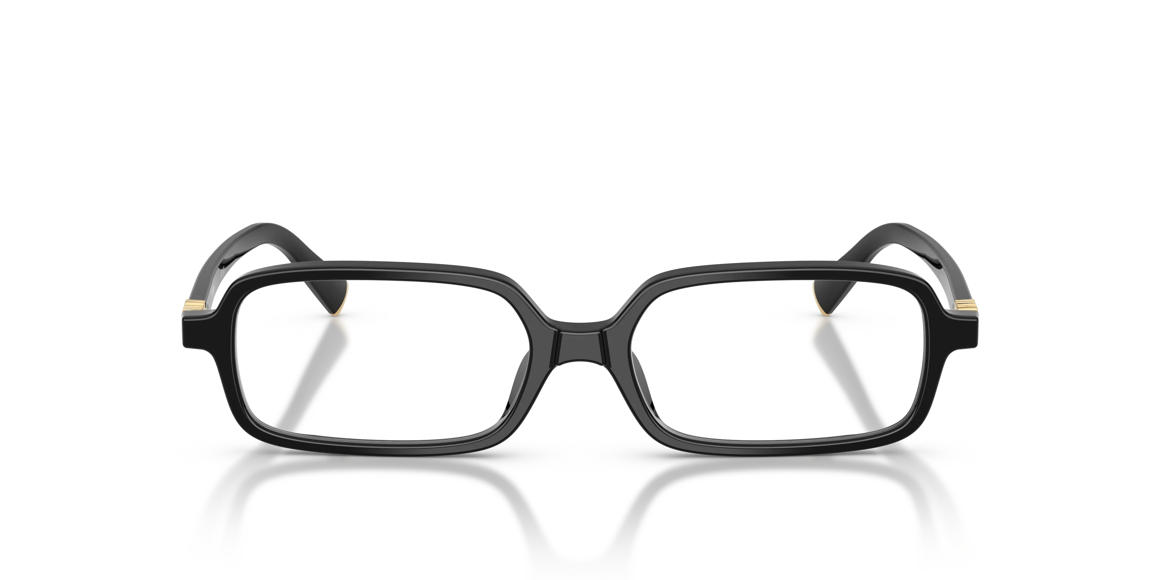 Miu Miu MU 01YV 16K1O1 Montature da vista Acetato Nero Squadrata Normale - immagine 3