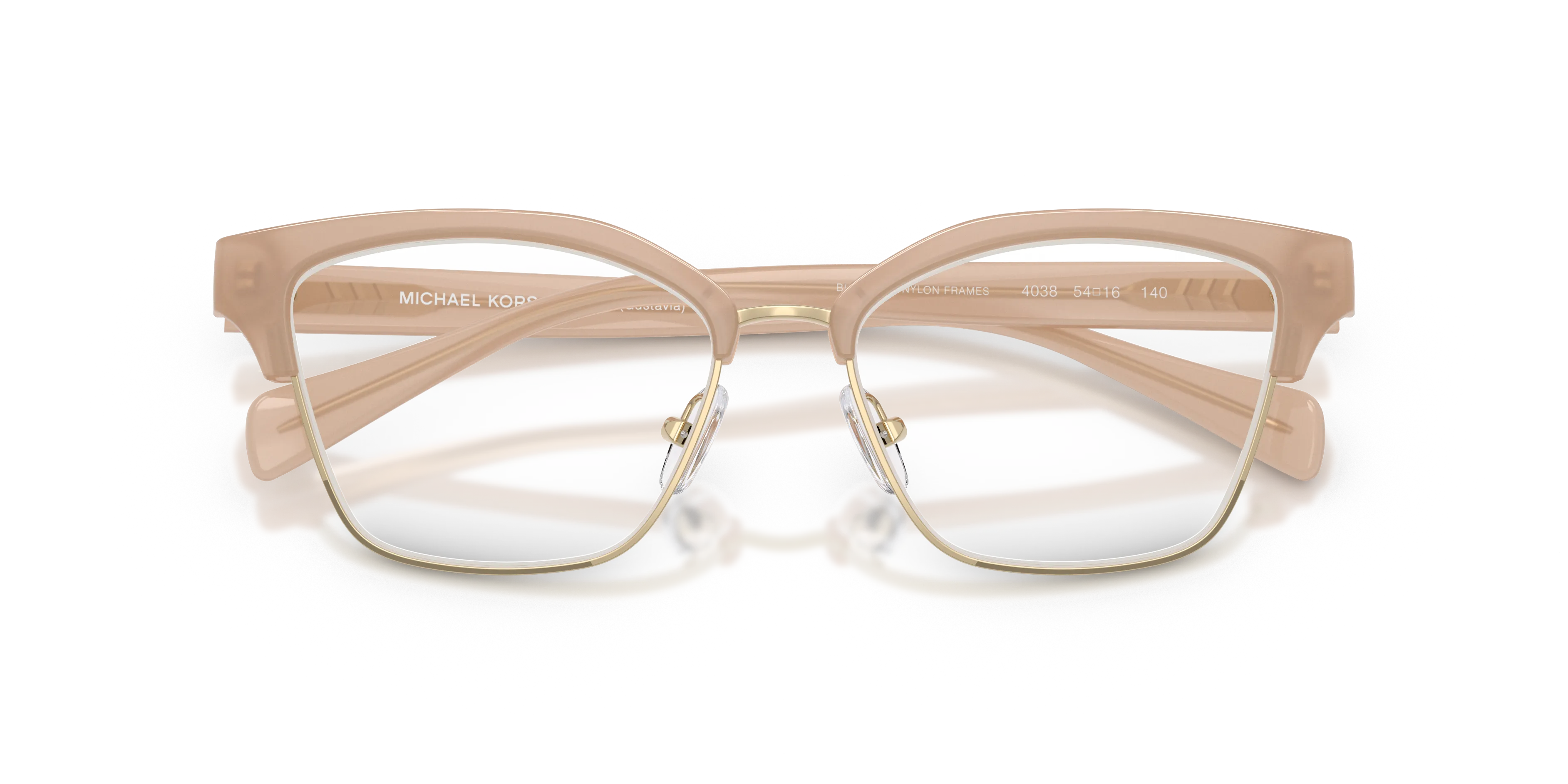 Michael Kors MK4178 GUSTAVIA 4038 Montature da vista Iniettato Marrone Squadrata Normale - immagine 2