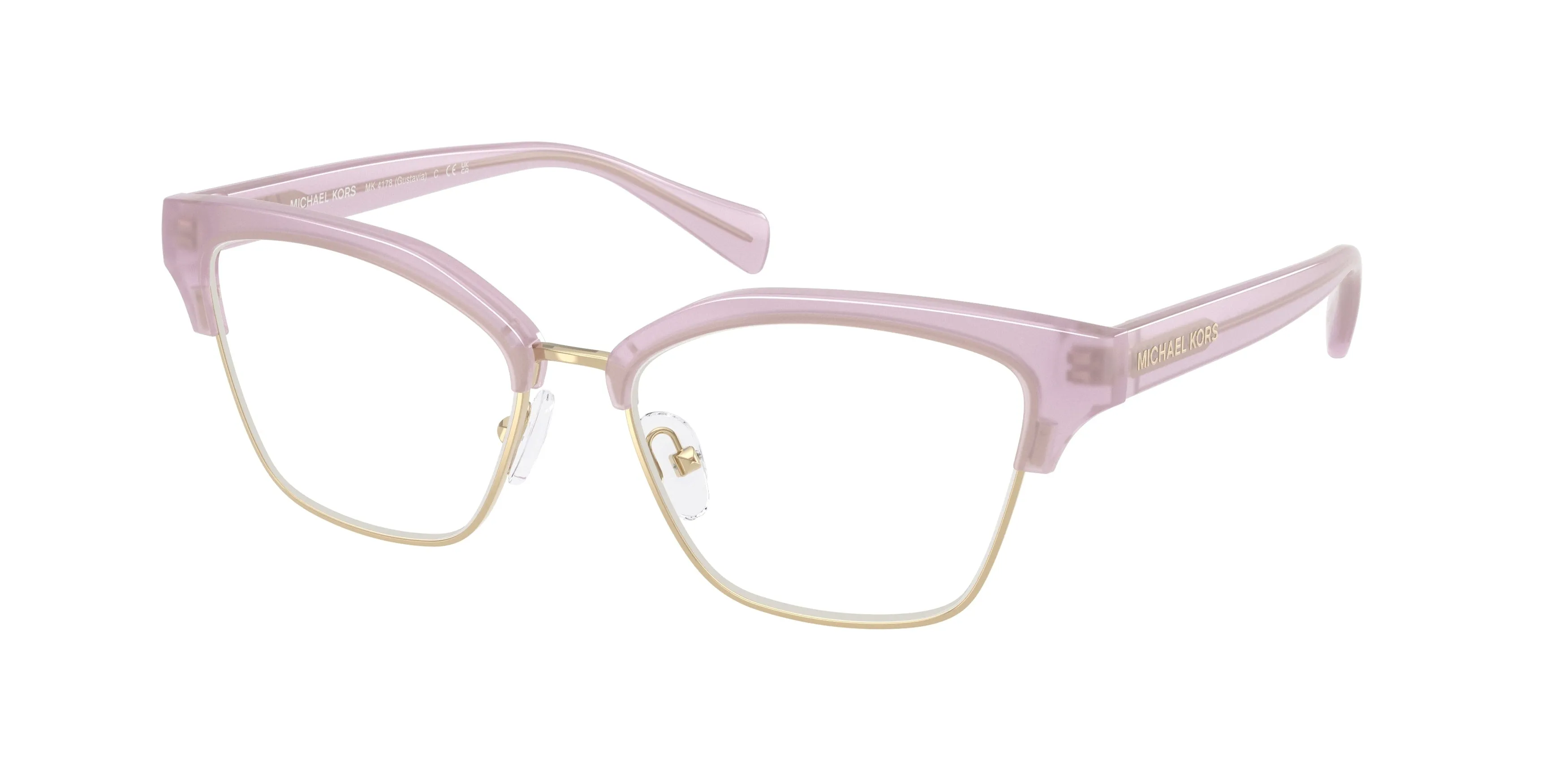 Michael Kors MK4178 GUSTAVIA 4033 Montature da vista Iniettato Blu Squadrata Normale - immagine 1