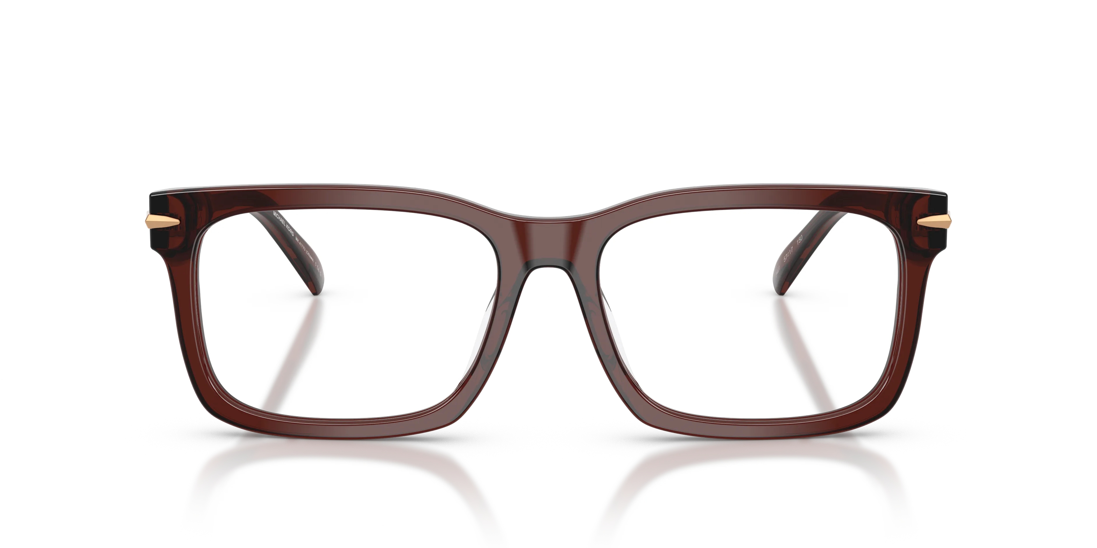 Michael Kors MK4177U OTTAWA 3401 Montature da vista Acetato Marrone Squadrata Normale - immagine 3