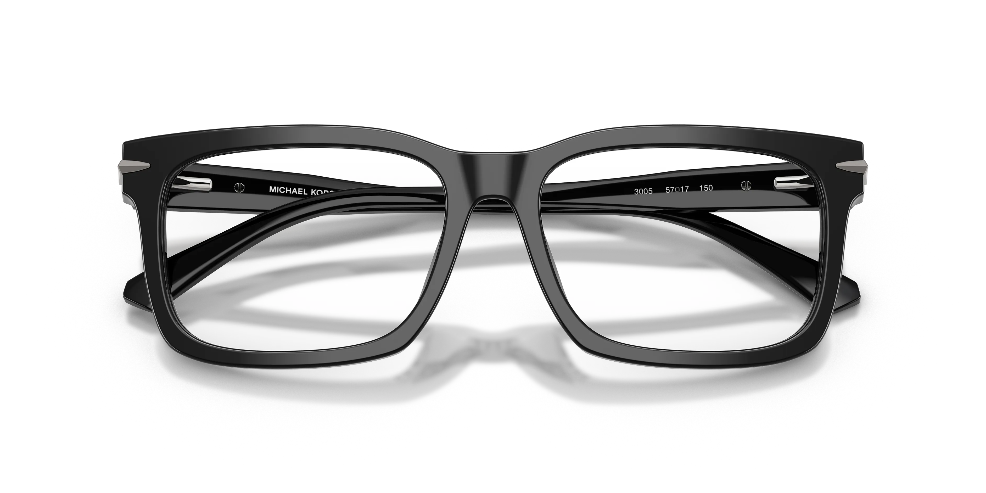 Michael Kors MK4177U OTTAWA 3005 Montature da vista Acetato Nero Squadrata Normale - immagine 2