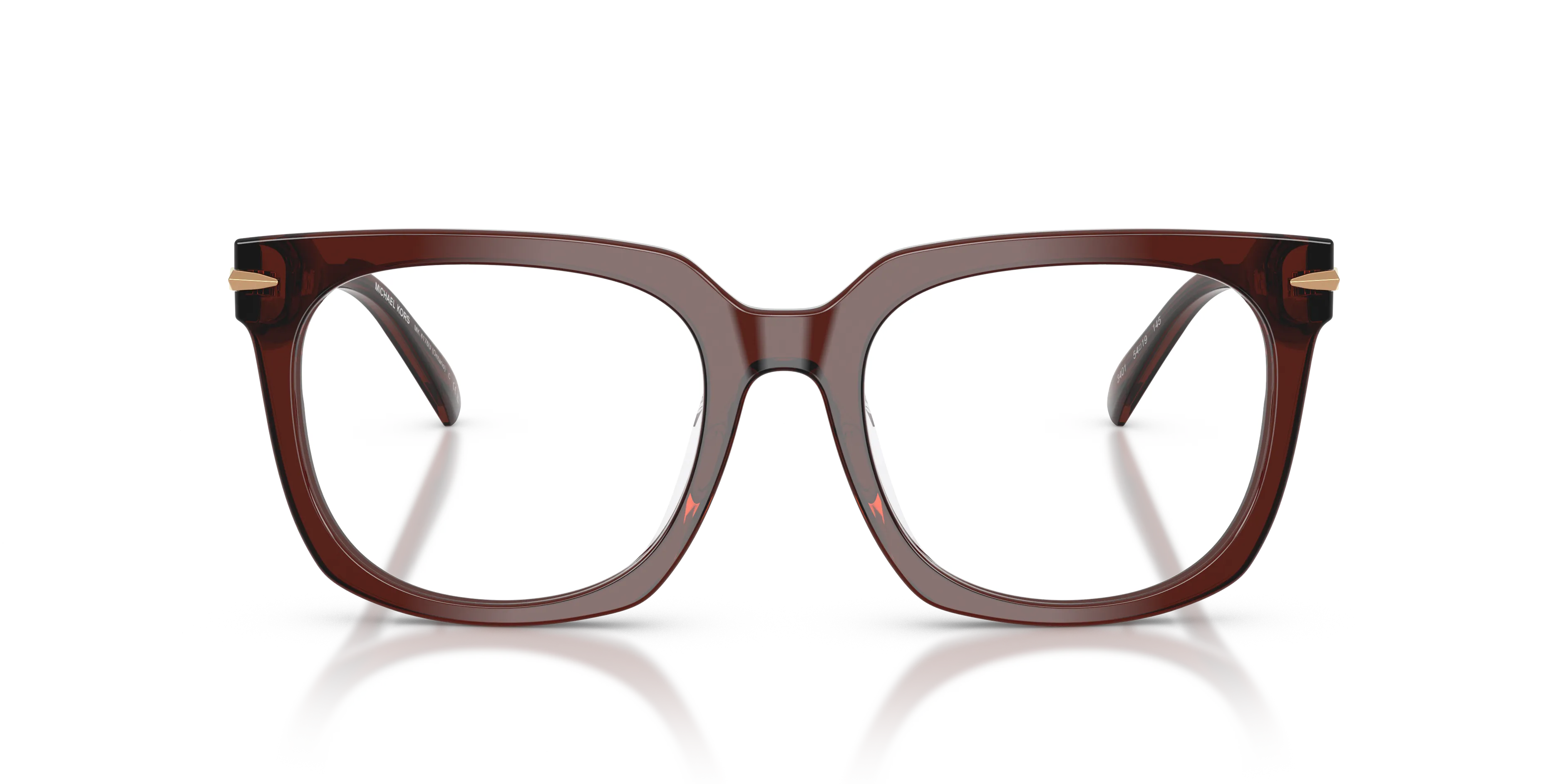 Michael Kors MK4176U ONTARIO 3401 Montature da vista Acetato Marrone Squadrata Normale - immagine 3