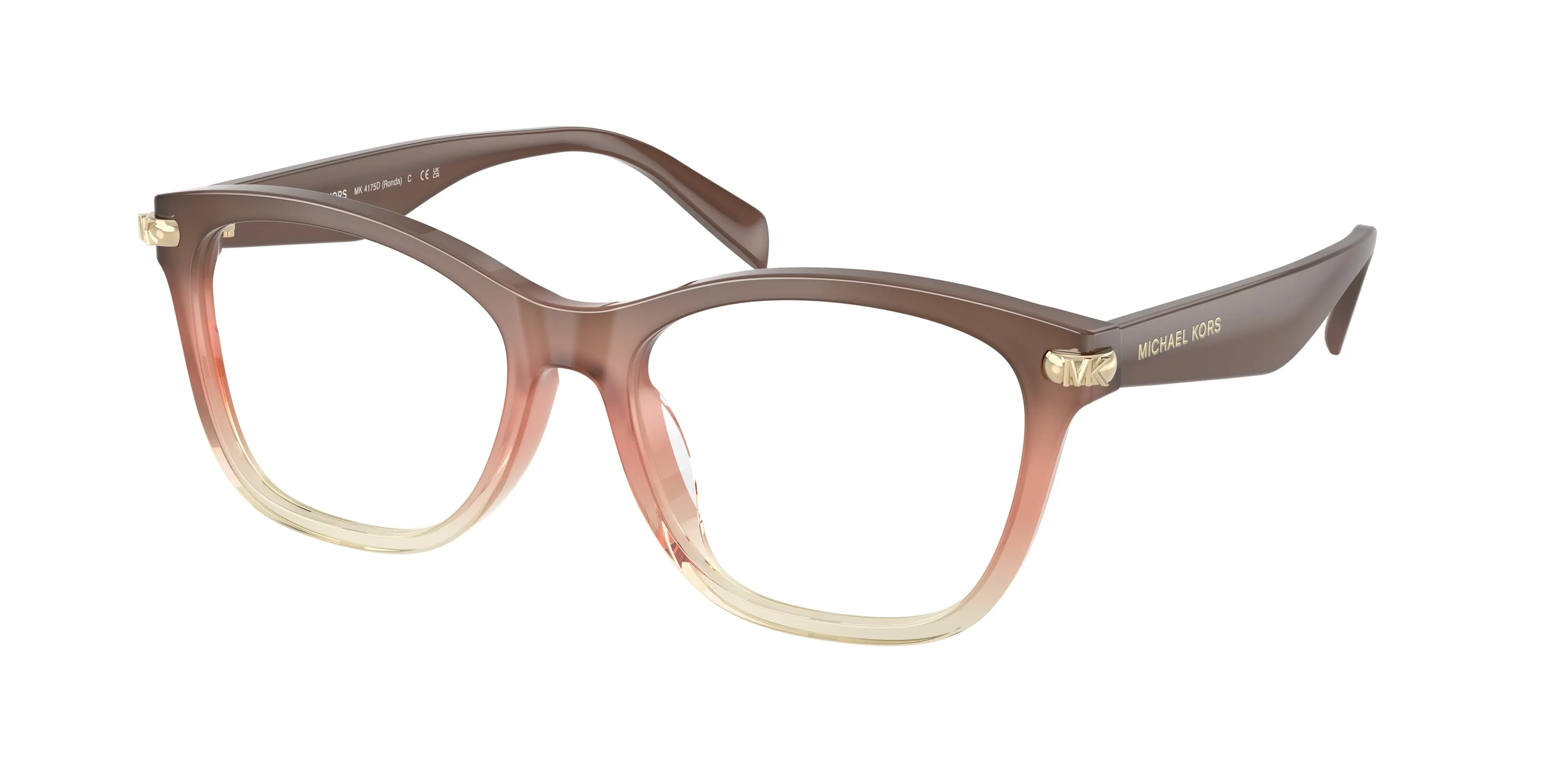 Michael Kors MK4175D RONDA 4035 Montature da vista Acetato Rosa Squadrata Normale - immagine 1