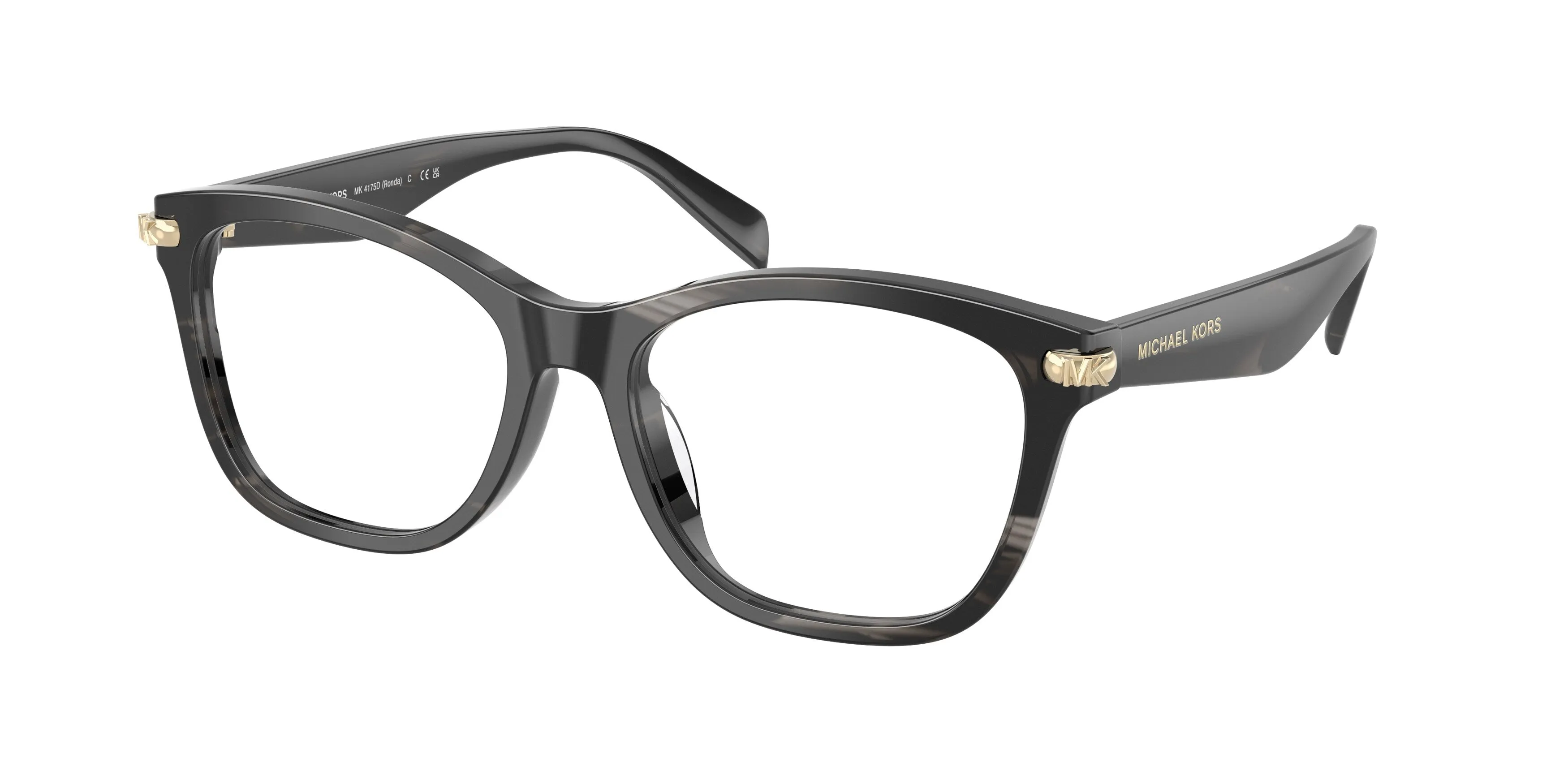 Michael Kors MK4175D RONDA 4034 Montature da vista Acetato Nero Squadrata Normale - immagine 1