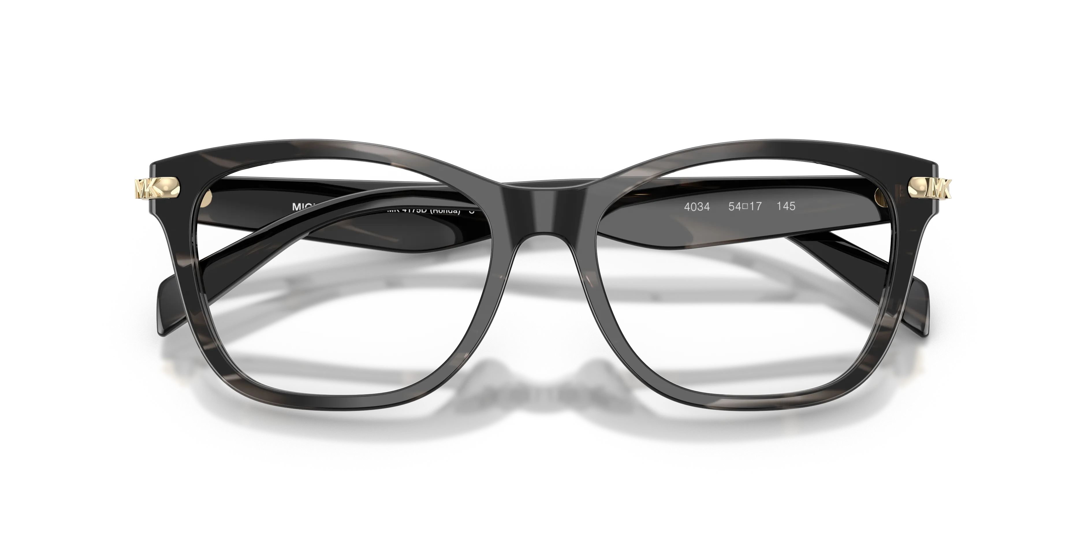 Michael Kors MK4175D RONDA 4034 Montature da vista Acetato Nero Squadrata Normale - immagine 2