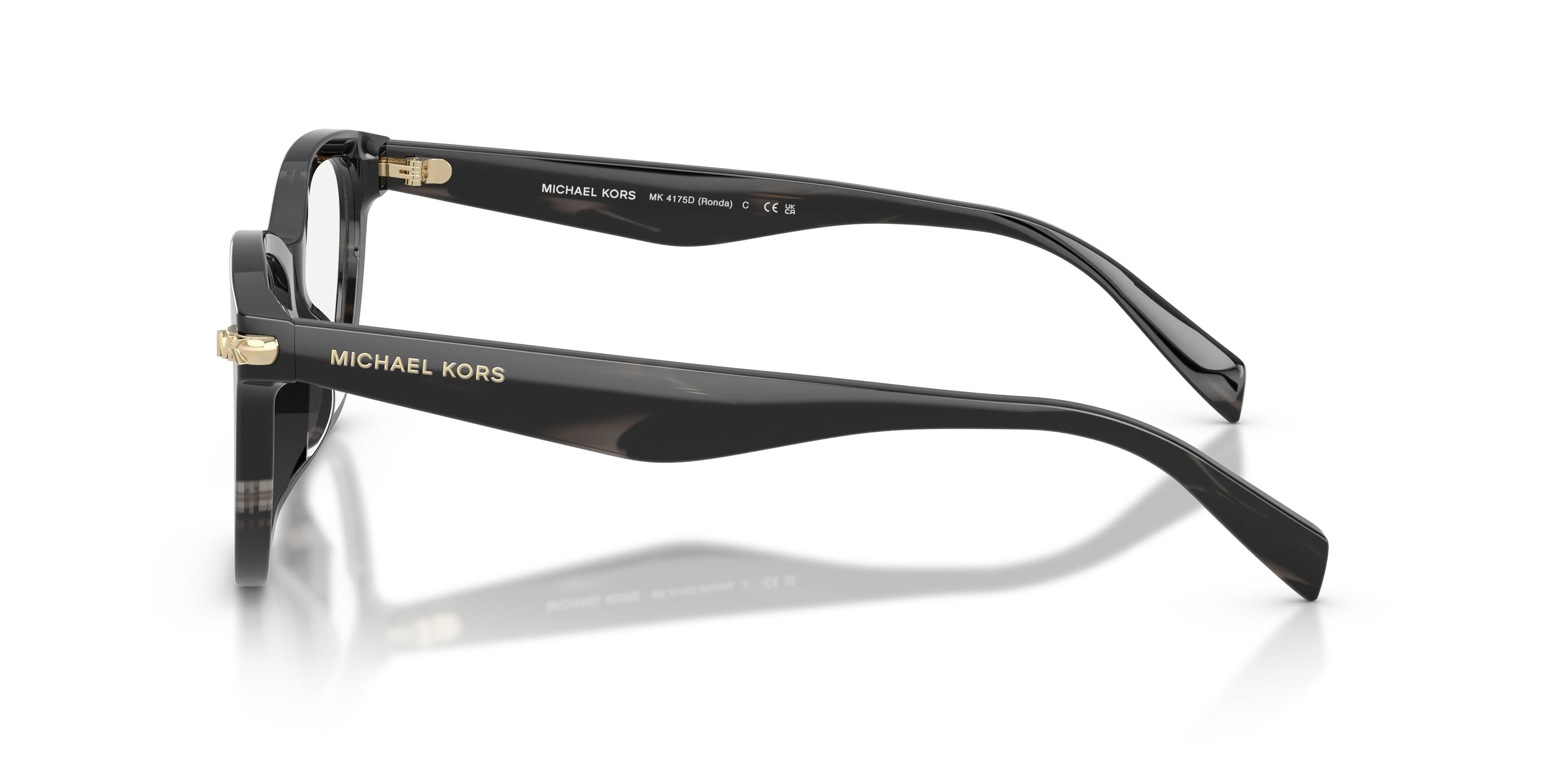 Michael Kors MK4175D RONDA 4034 Montature da vista Acetato Nero Squadrata Normale - immagine 4
