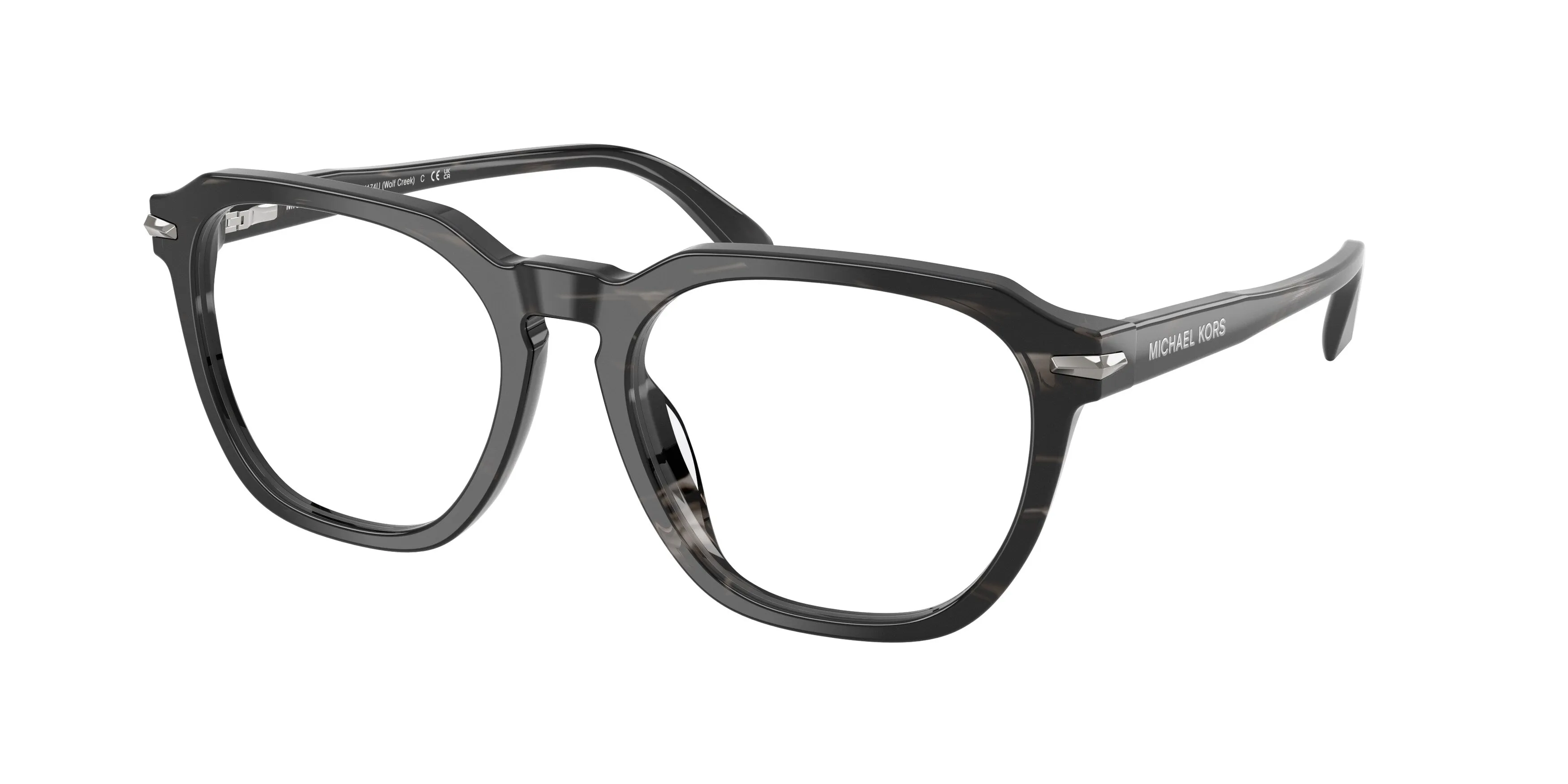 Michael Kors MK4174U WOLF CREEK 4034 Montature da vista Acetato Nero Squadrata Normale - immagine 1