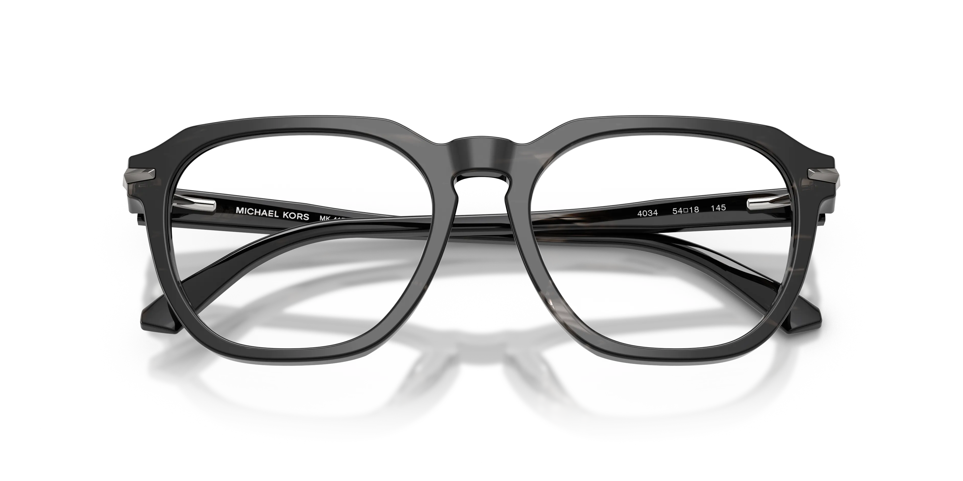 Michael Kors MK4174U WOLF CREEK 4034 Montature da vista Acetato Nero Squadrata Normale - immagine 2