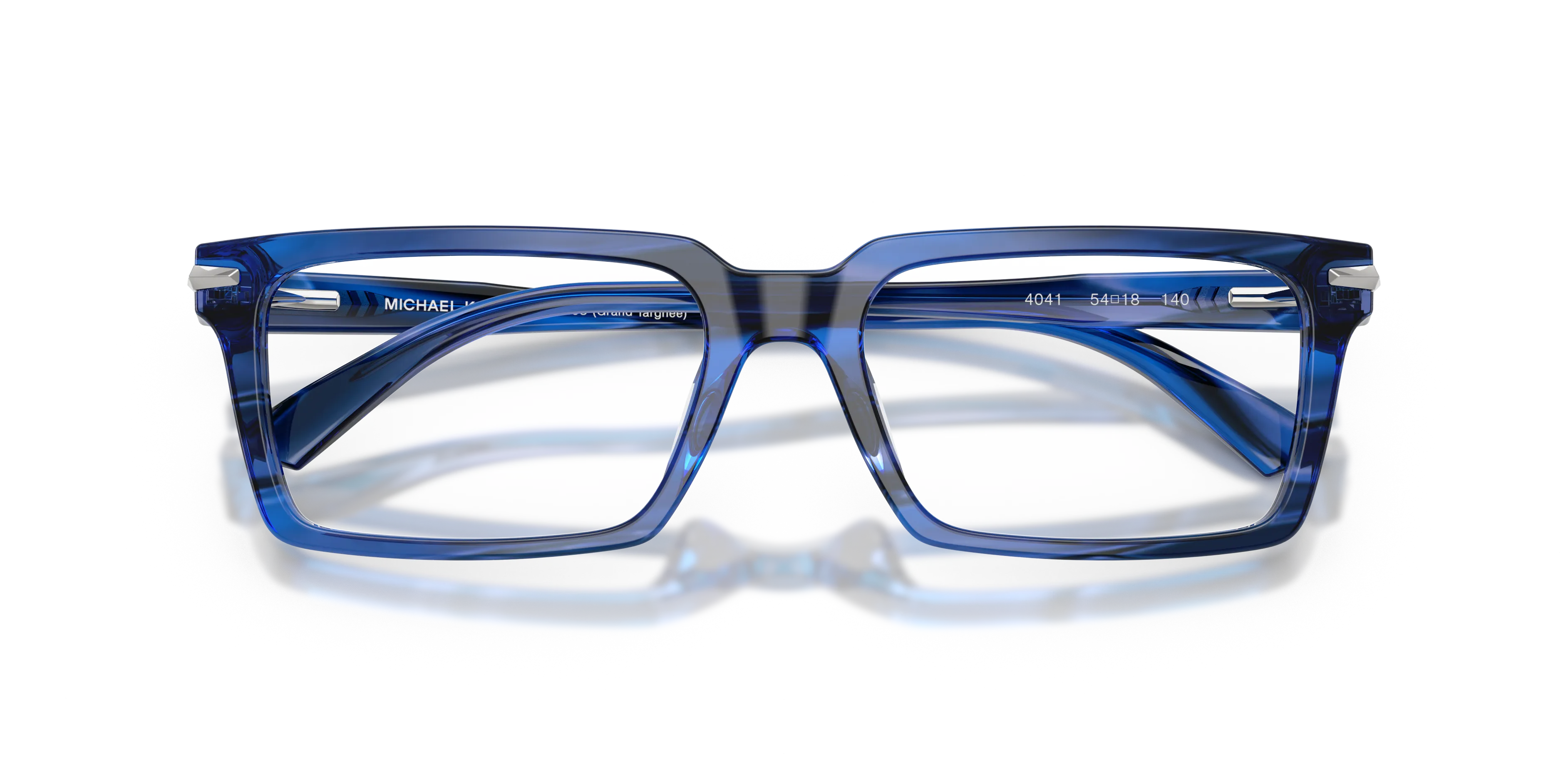 Michael Kors MK4173U GRAND TARGHEE 4041 Montature da vista Acetato Blu Squadrata Normale - immagine 2