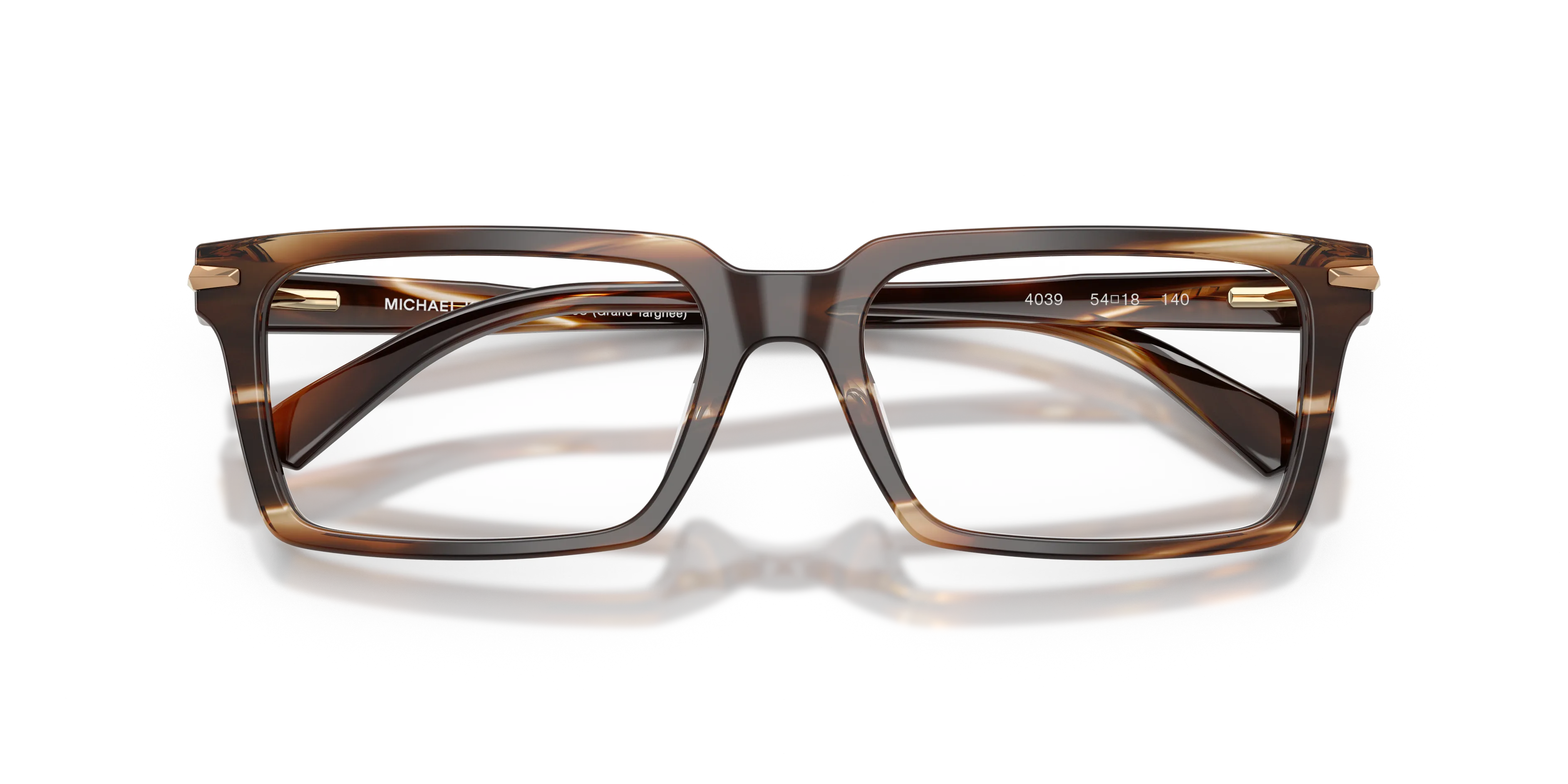 Michael Kors MK4173U GRAND TARGHEE 4039 Montature da vista Acetato Marrone Squadrata Normale - immagine 2