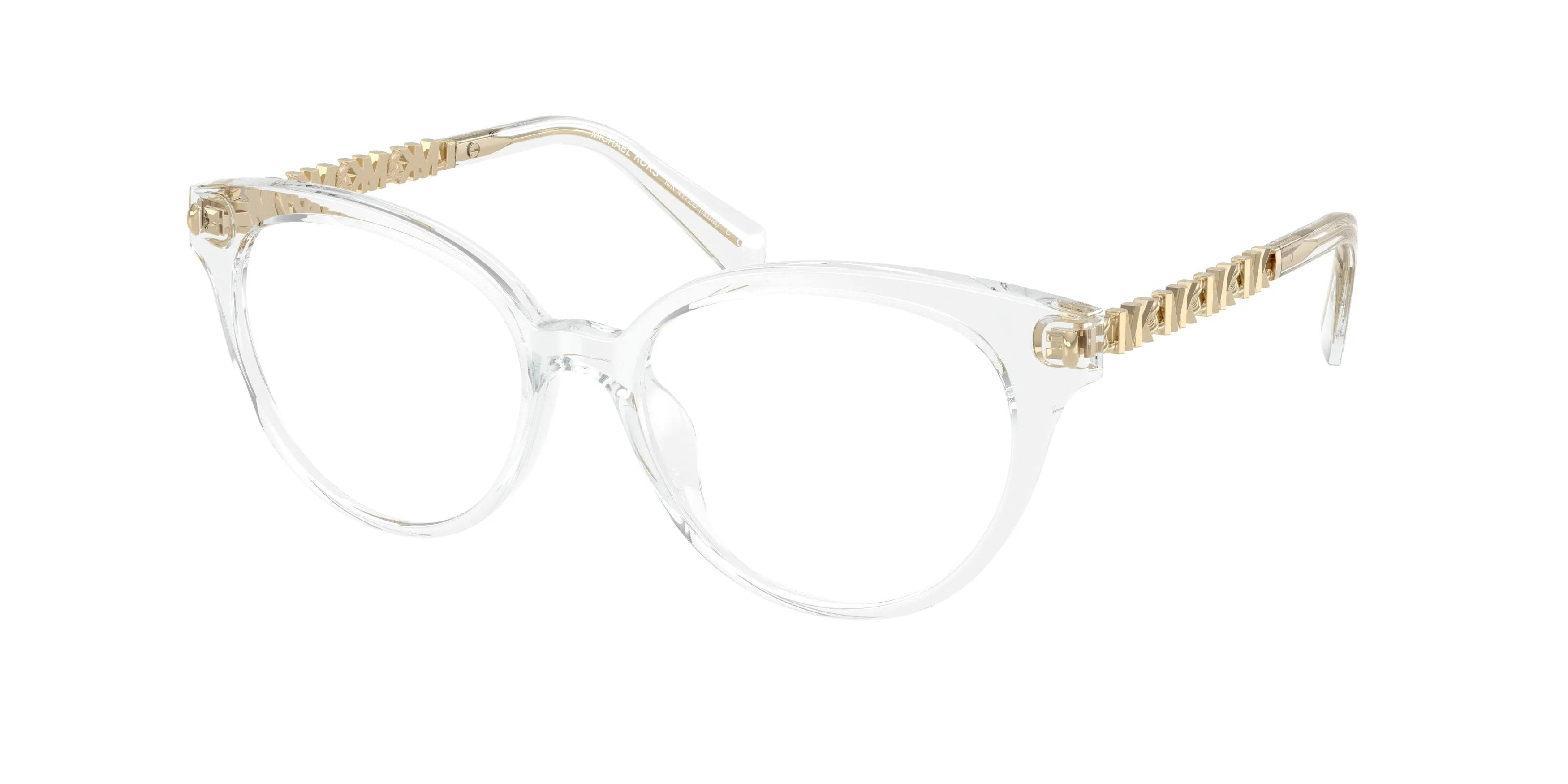 Michael Kors MK4172U ISTRIA 3015 Montature da vista Iniettato Trasparente Rotonda Normale - immagine 1