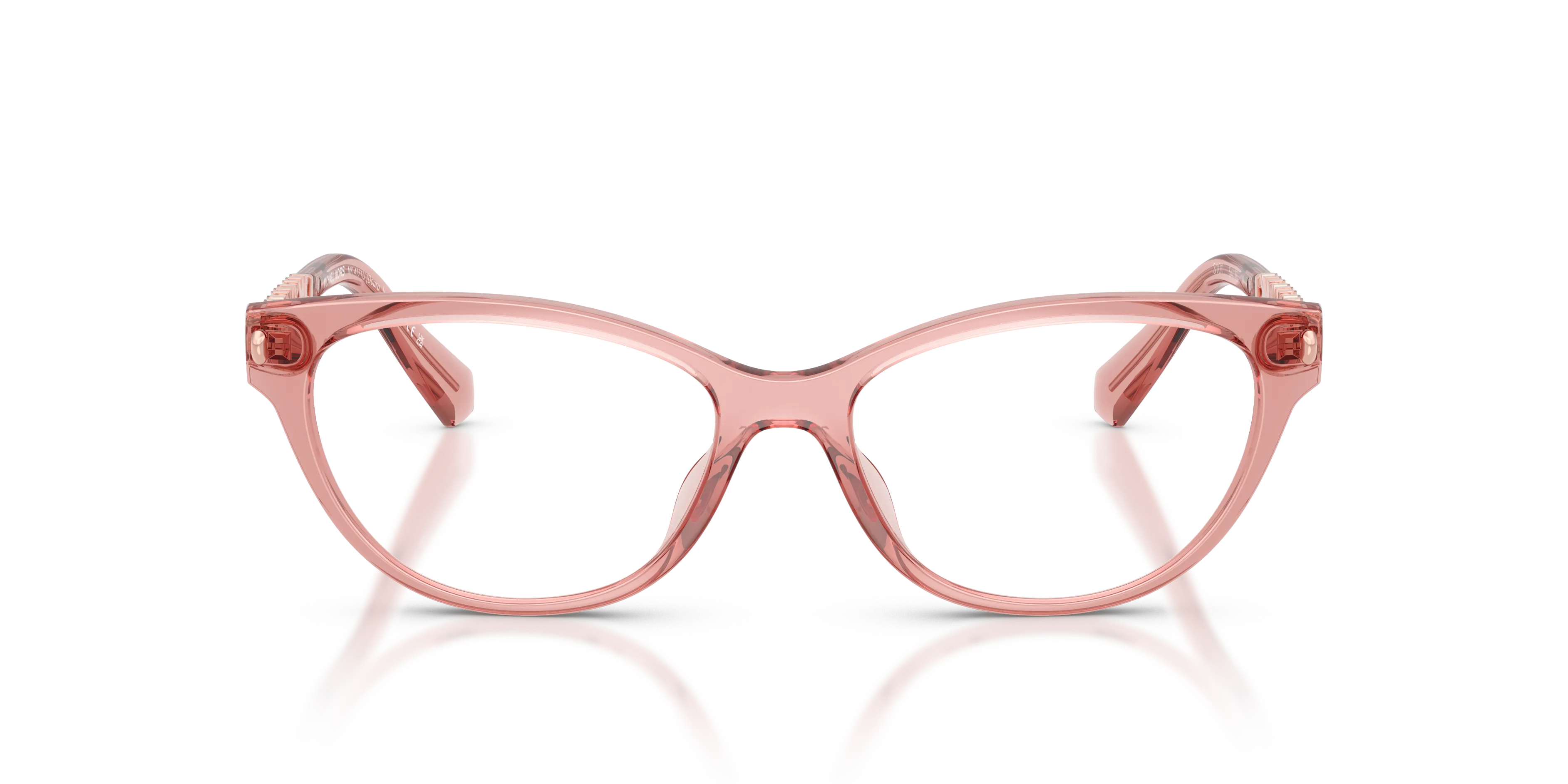 Michael Kors MK4171U DOURO VALLEY 3101 Montature da vista Iniettato Rosa Cat Eye Normale - immagine 3