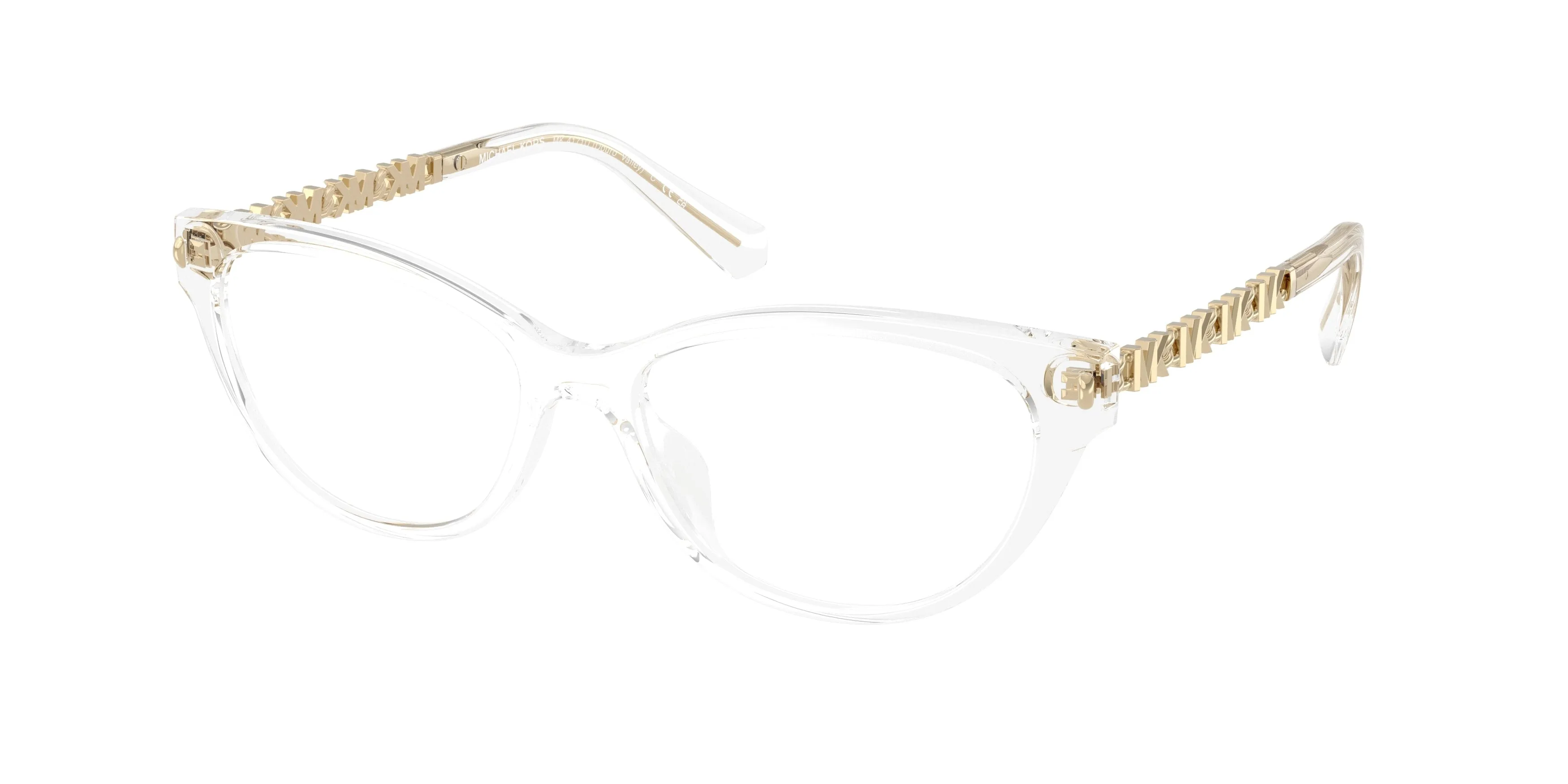 Michael Kors MK4171U DOURO VALLEY 3015 Montature da vista Iniettato Trasparente Cat Eye Normale - immagine 1