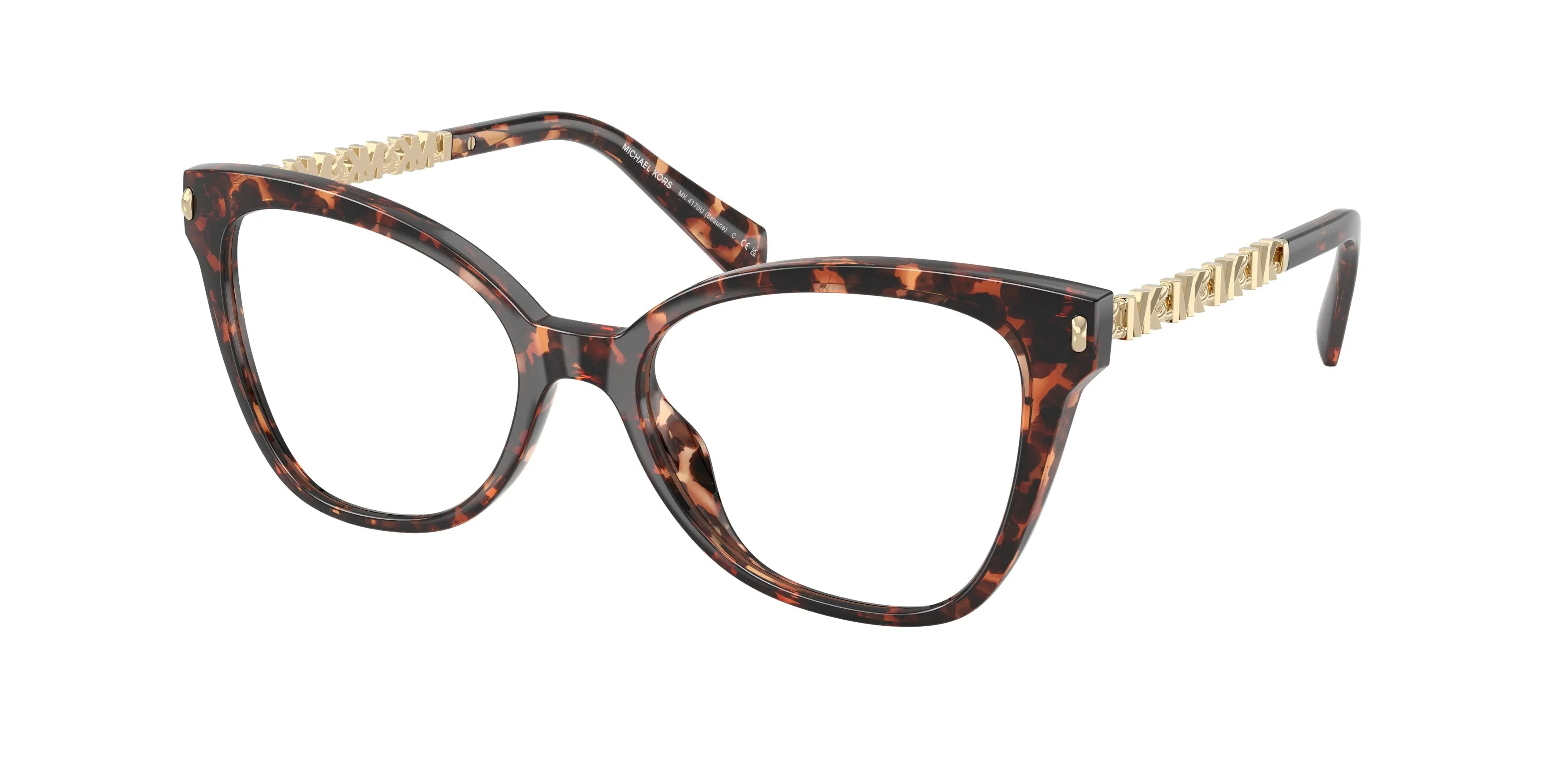 Michael Kors MK4170U BEAUNE 3006 Montature da vista Iniettato Tartaruga Farfalla Normale - immagine 1
