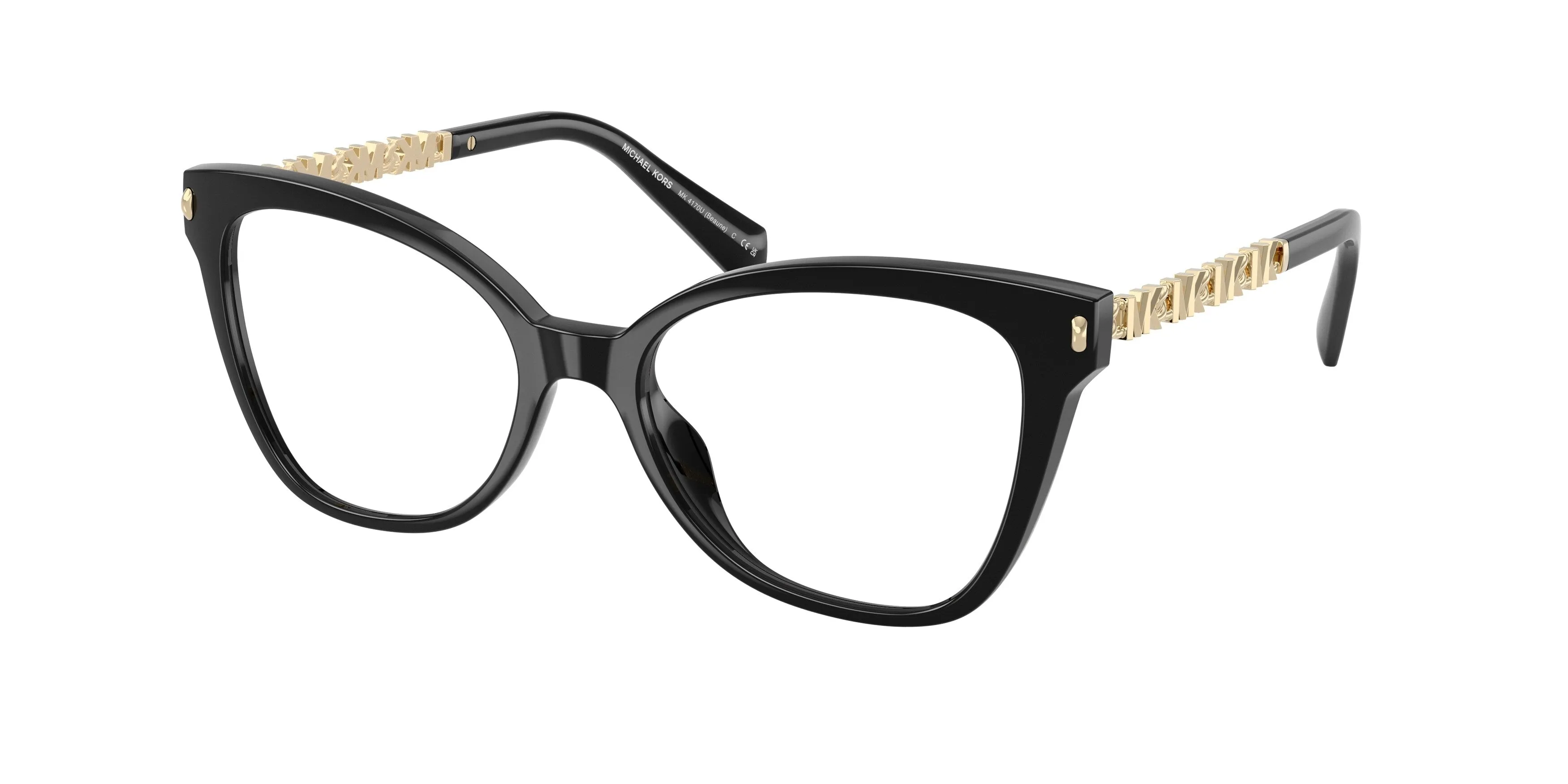 Michael Kors MK4170U BEAUNE 3005 Montature da vista Iniettato Nero Farfalla Normale - immagine 1