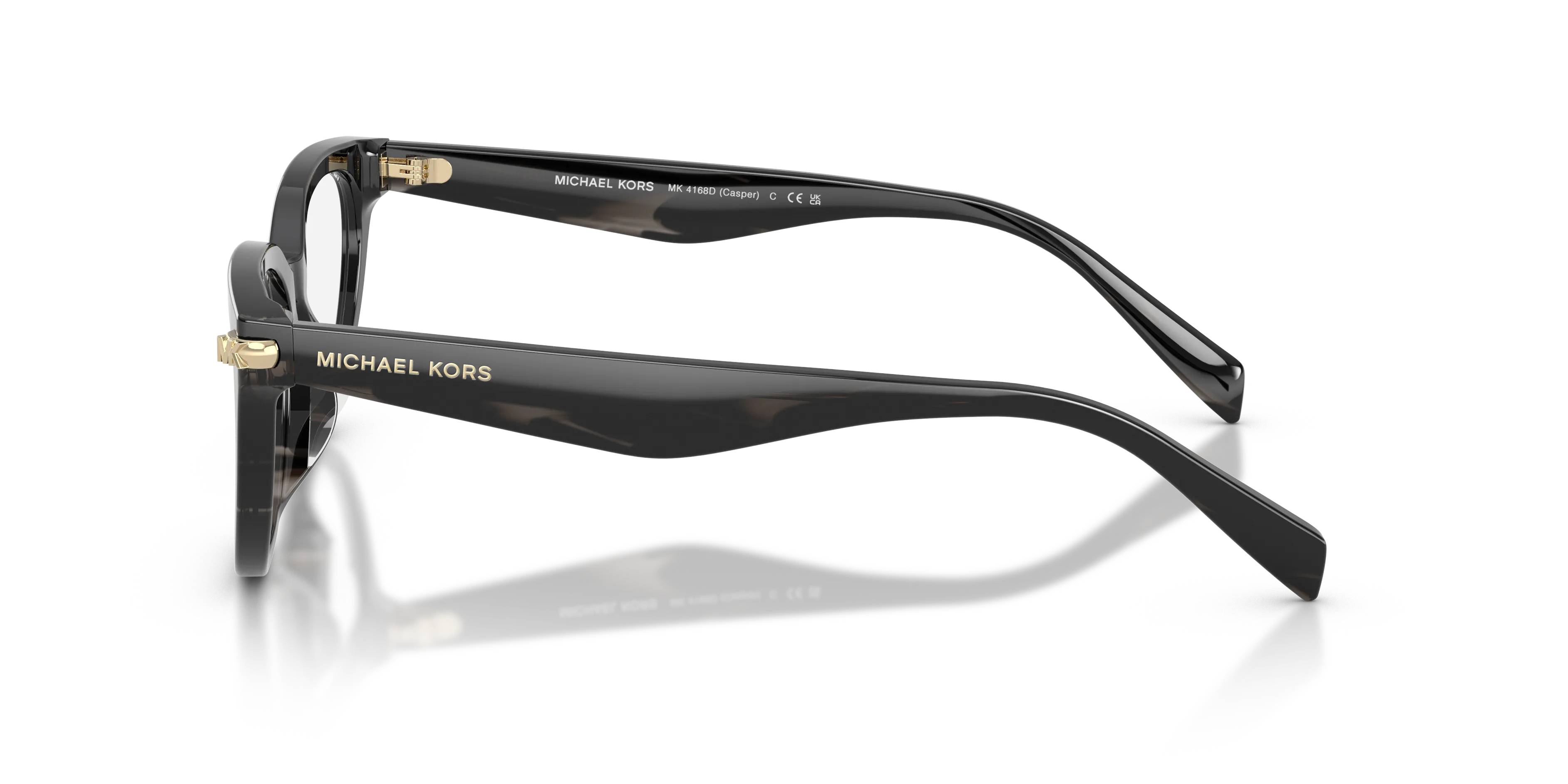 Michael Kors MK4168D CASPER 4034 Montature da vista Acetato Nero Cat Eye Normale - immagine 4
