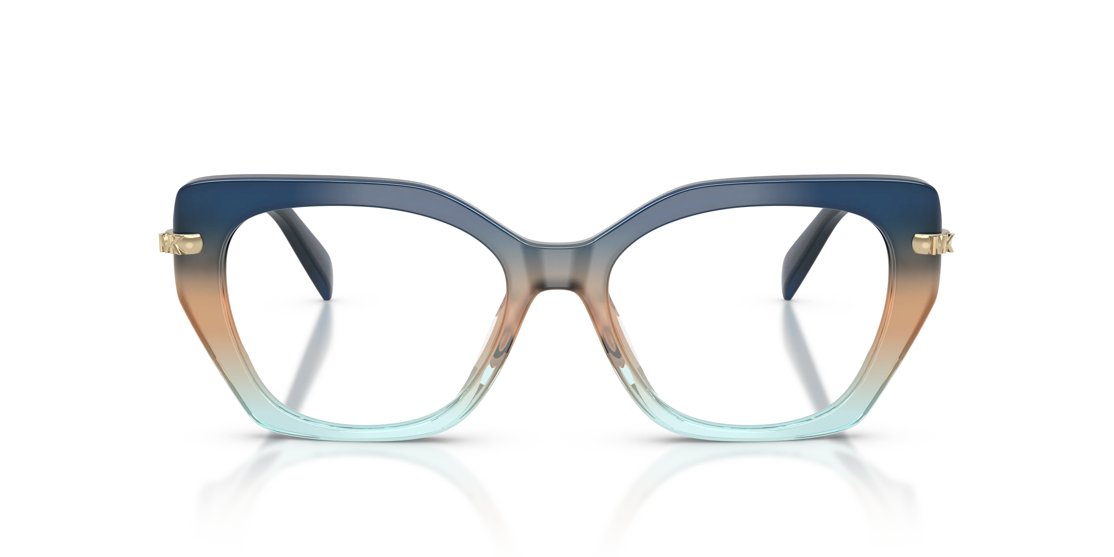 Michael Kors MK4167U NASHVILLE 4037 Montature da vista Acetato Blu Geometrica Normale - immagine 3