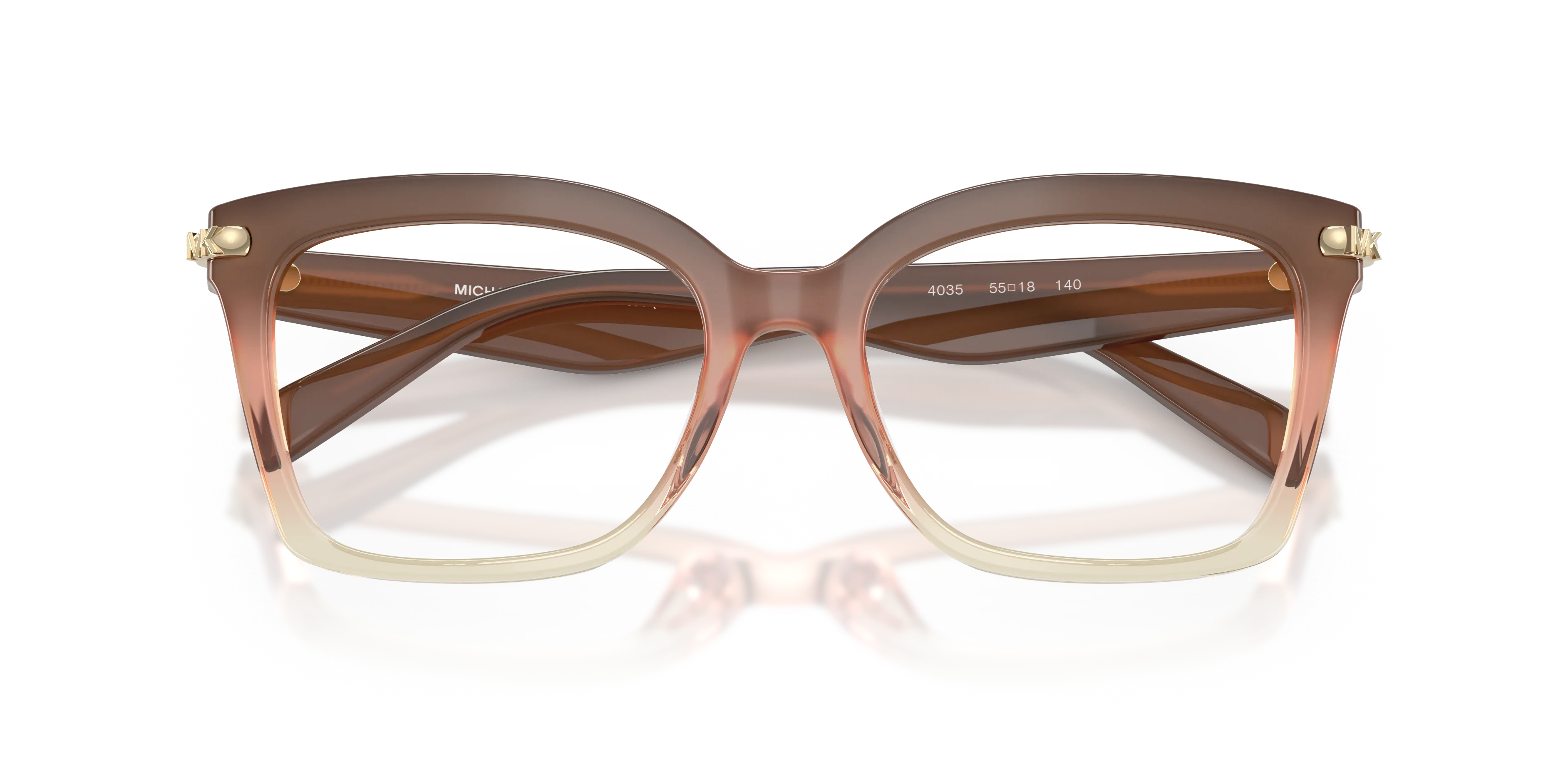 Michael Kors MK4166U GREENVILLE 4035 Montature da vista Acetato Rosa Squadrata Normale - immagine 2