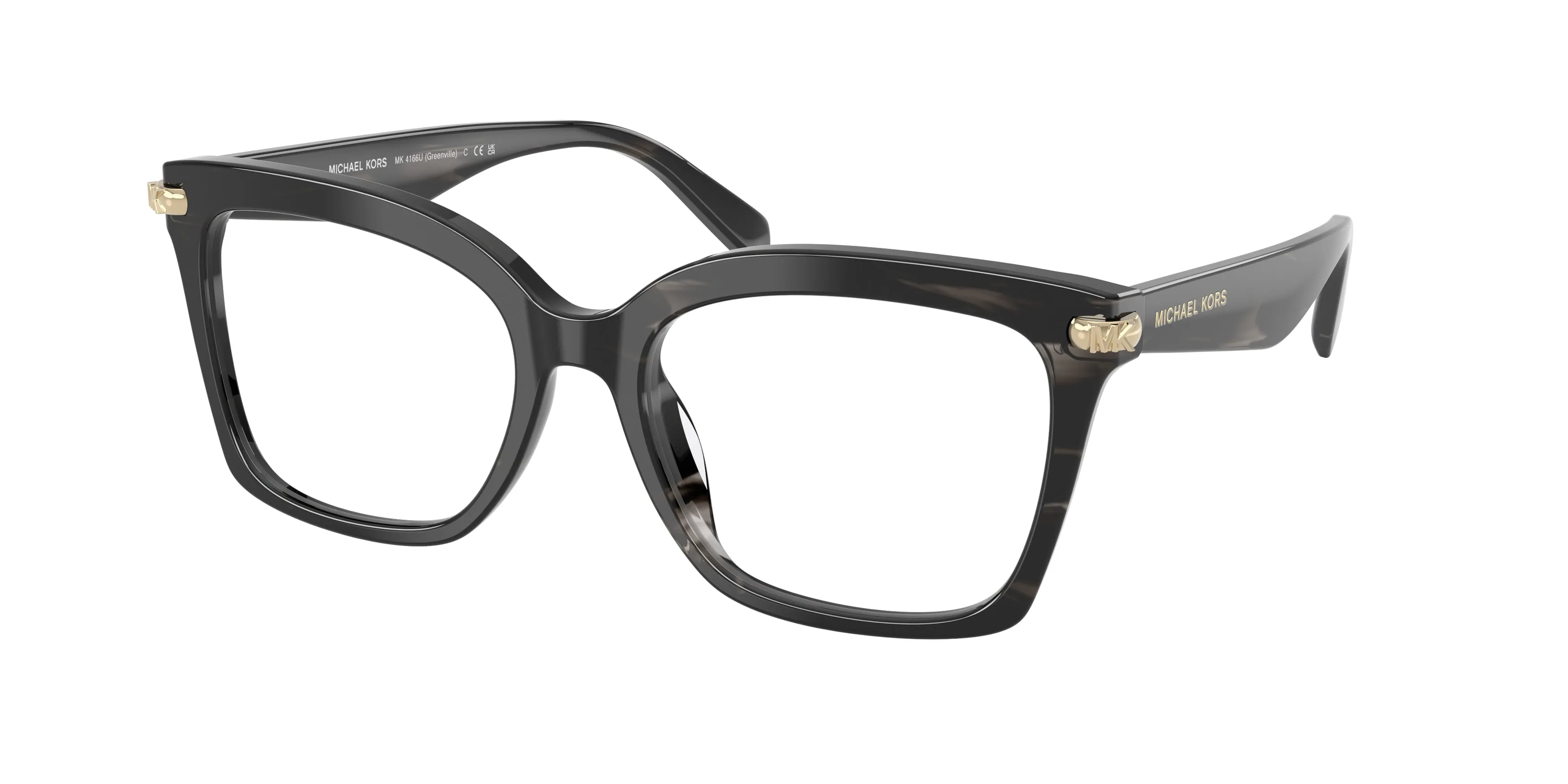 Michael Kors MK4166U GREENVILLE 4034 Montature da vista Acetato Nero Squadrata Normale - immagine 1