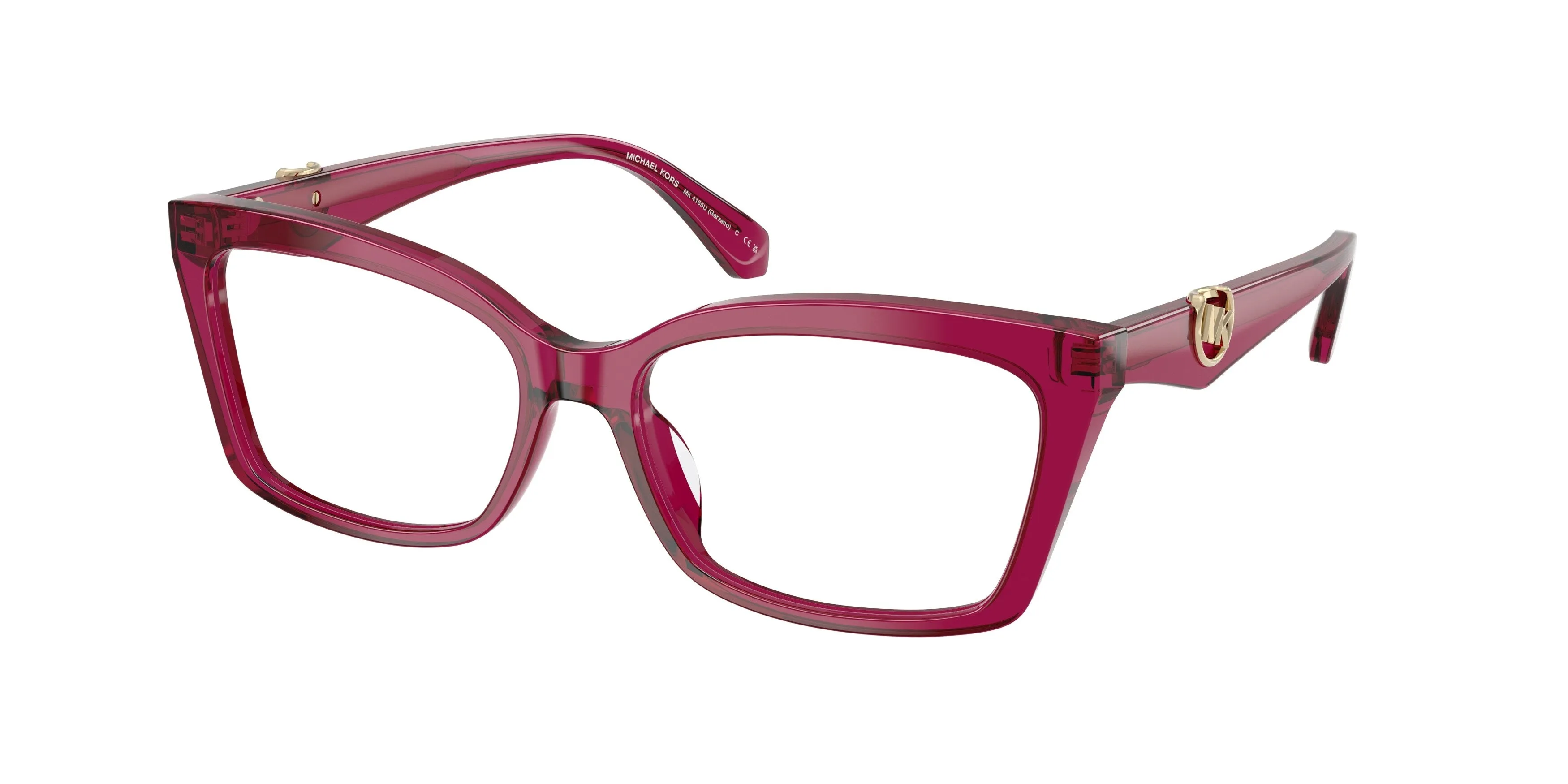 Michael Kors MK4165U GARZENO 4032 Montature da vista Acetato Viola Squadrata Normale - immagine 1