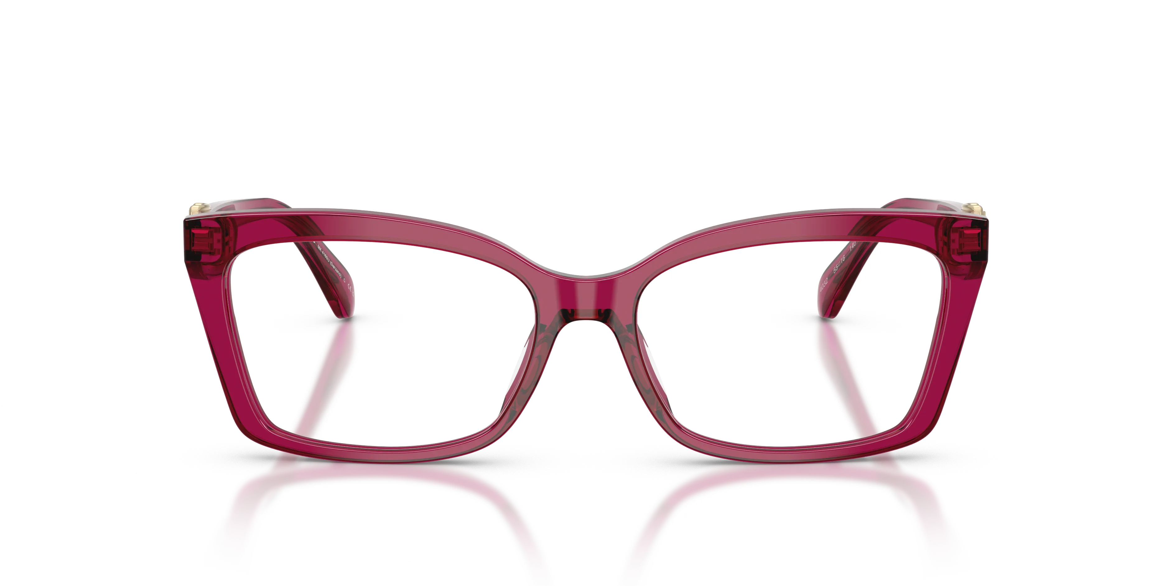 Michael Kors MK4165U GARZENO 4032 Montature da vista Acetato Viola Squadrata Normale - immagine 3