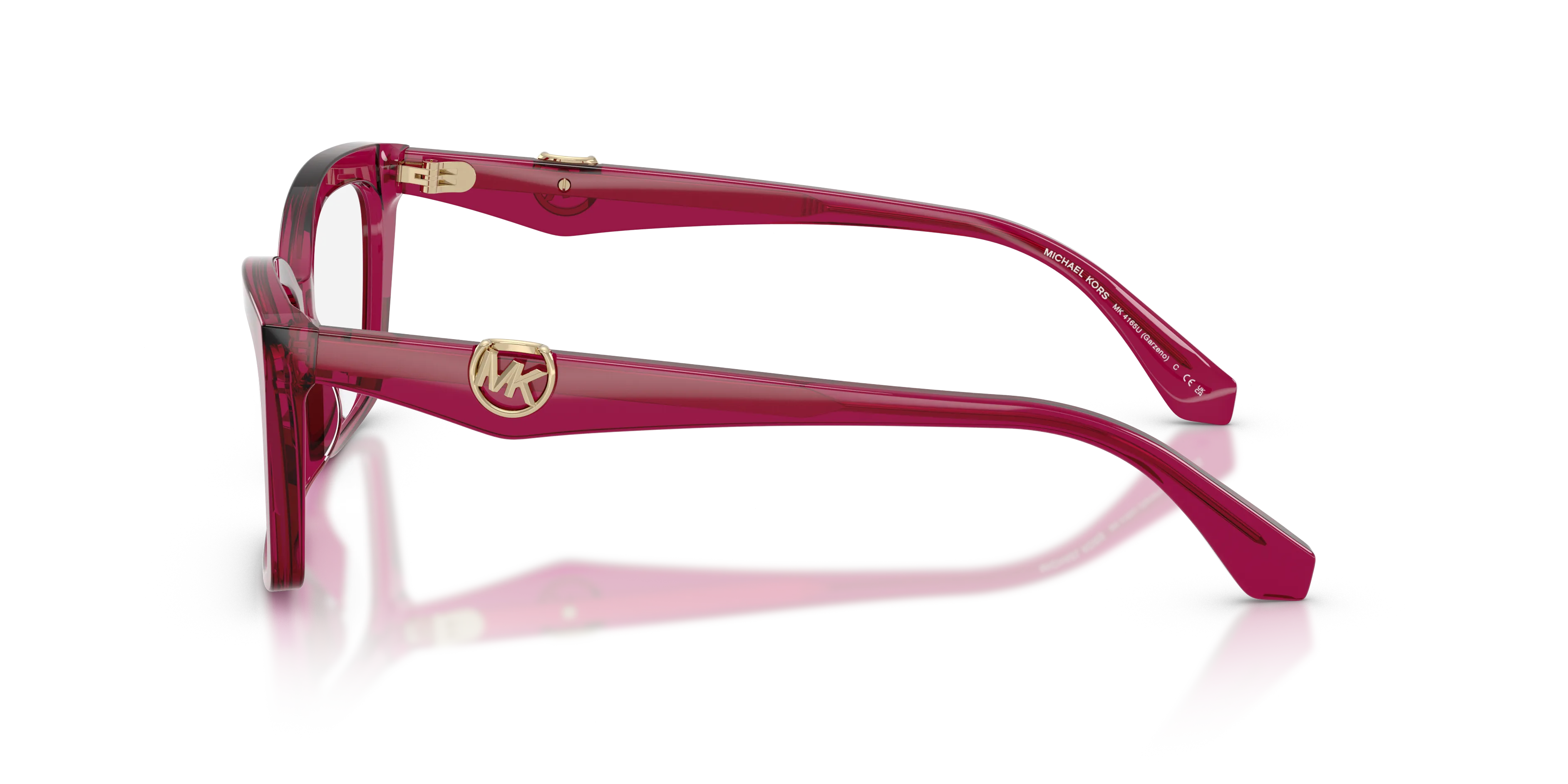 Michael Kors MK4165U GARZENO 4032 Montature da vista Acetato Viola Squadrata Normale - immagine 4