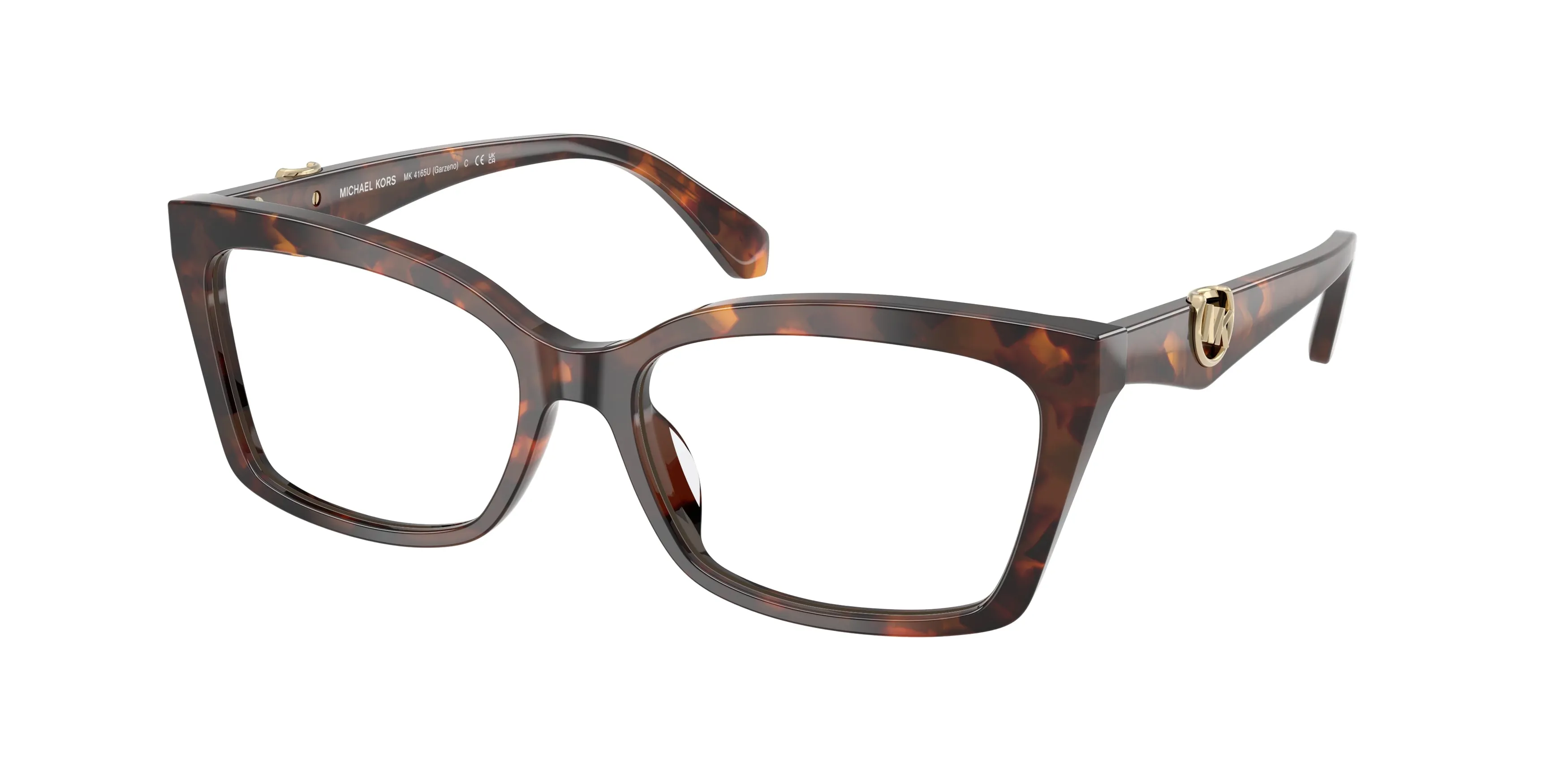 Michael Kors MK4165U GARZENO 4031 Montature da vista Acetato Tartaruga Squadrata Normale - immagine 1