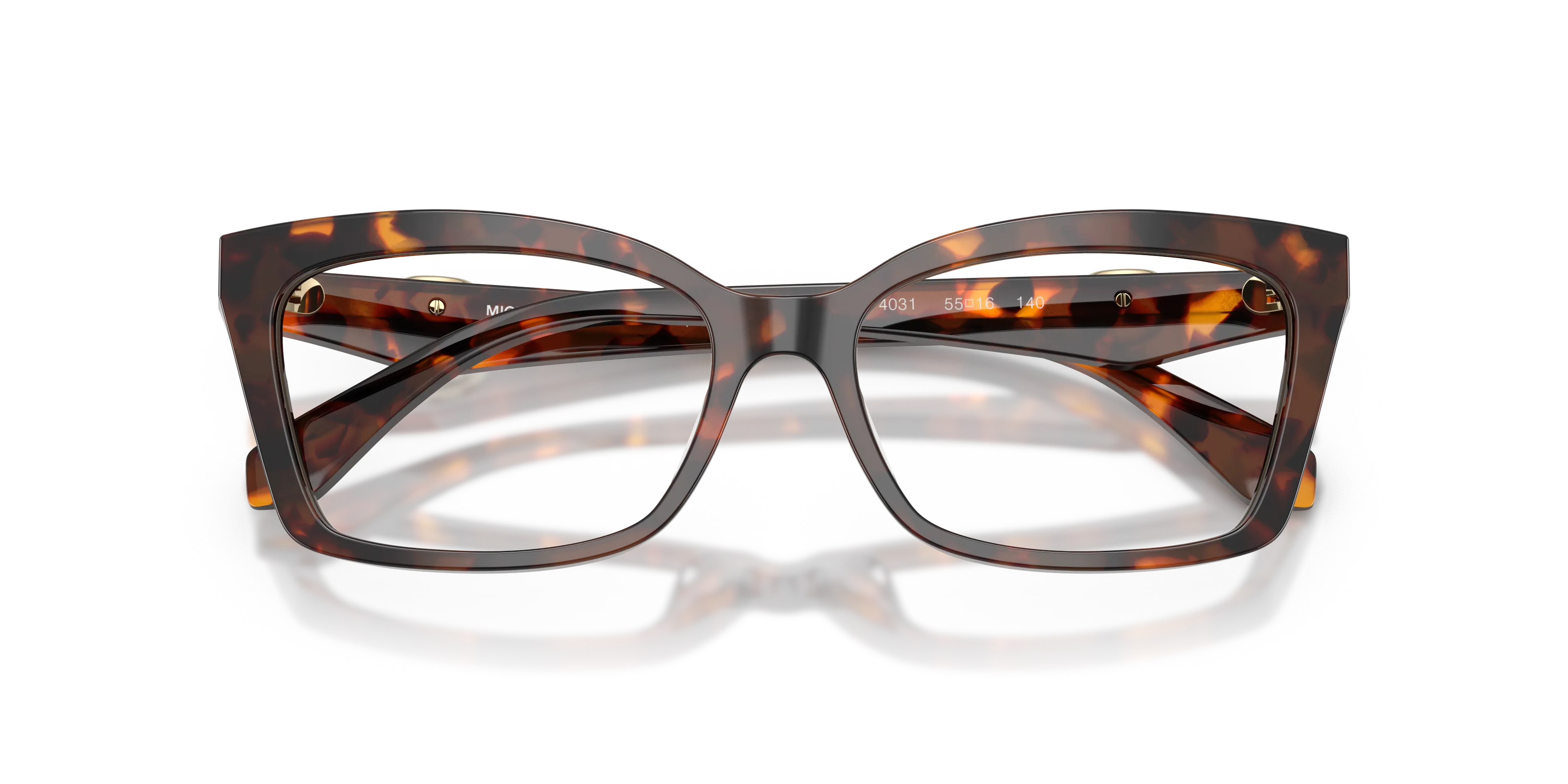 Michael Kors MK4165U GARZENO 4031 Montature da vista Acetato Tartaruga Squadrata Normale - immagine 2