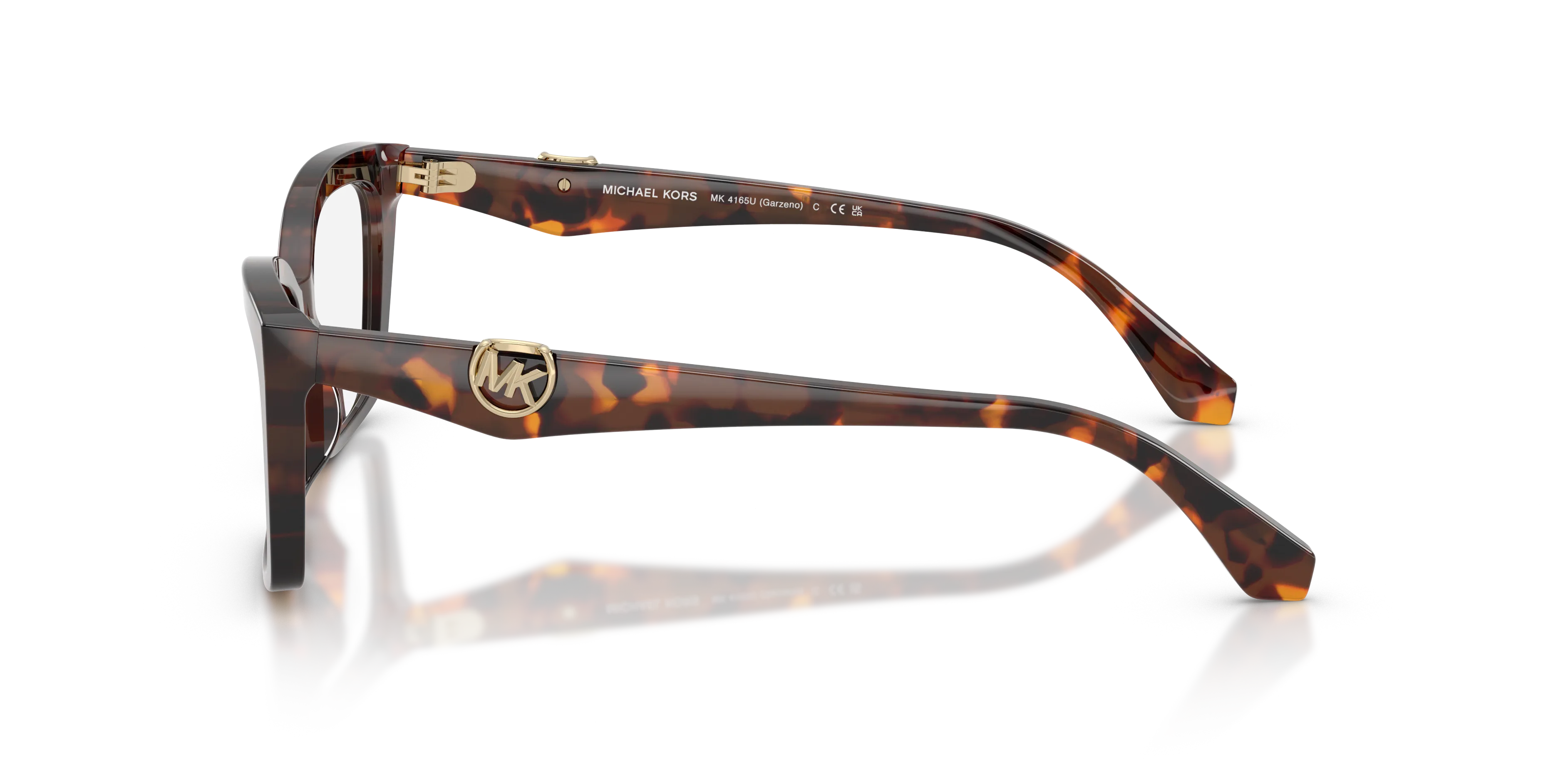 Michael Kors MK4165U GARZENO 4031 Montature da vista Acetato Tartaruga Squadrata Normale - immagine 4