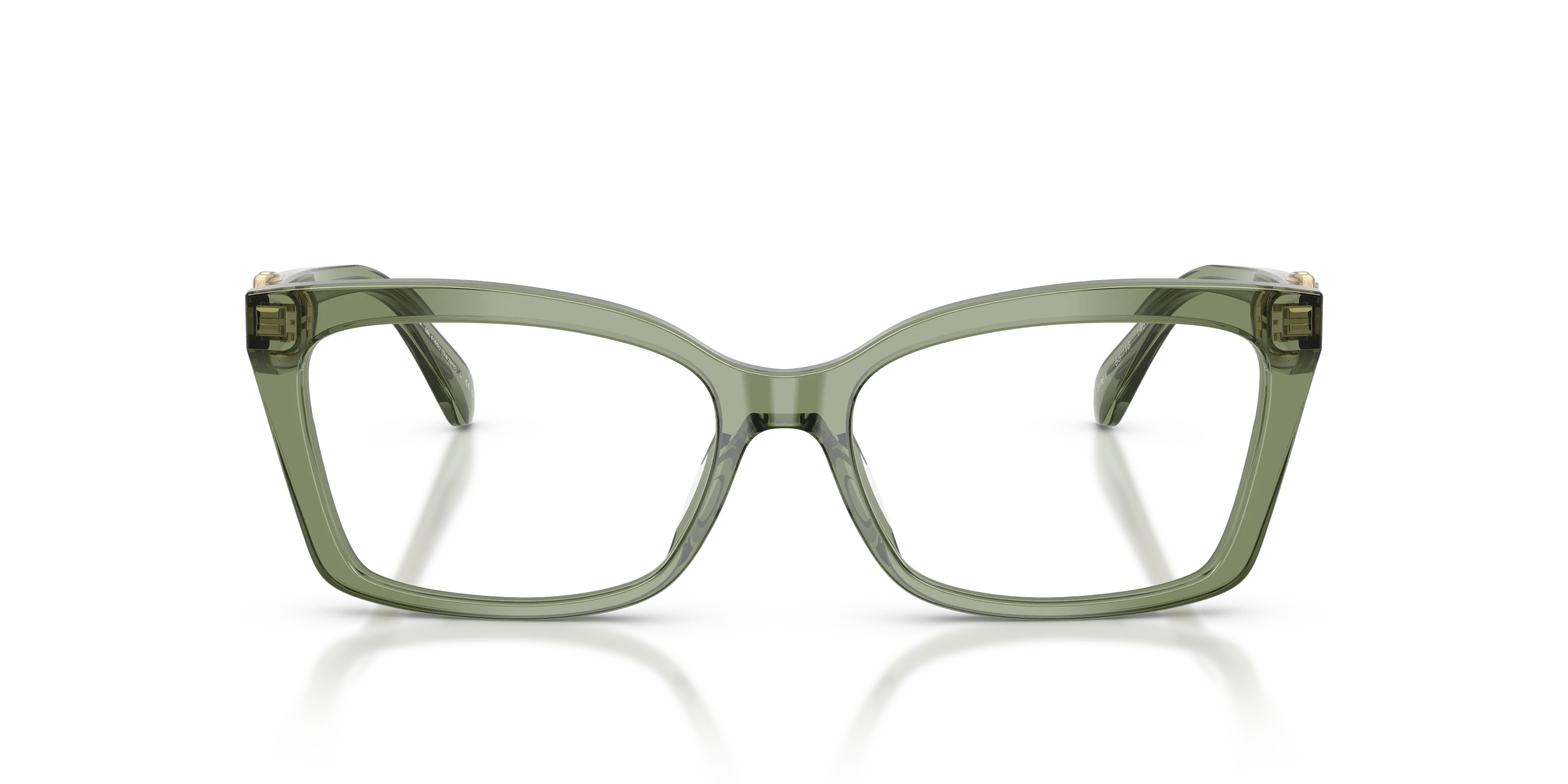 Michael Kors MK4165U GARZENO 3961 Montature da vista Acetato Verde Squadrata Normale - immagine 3
