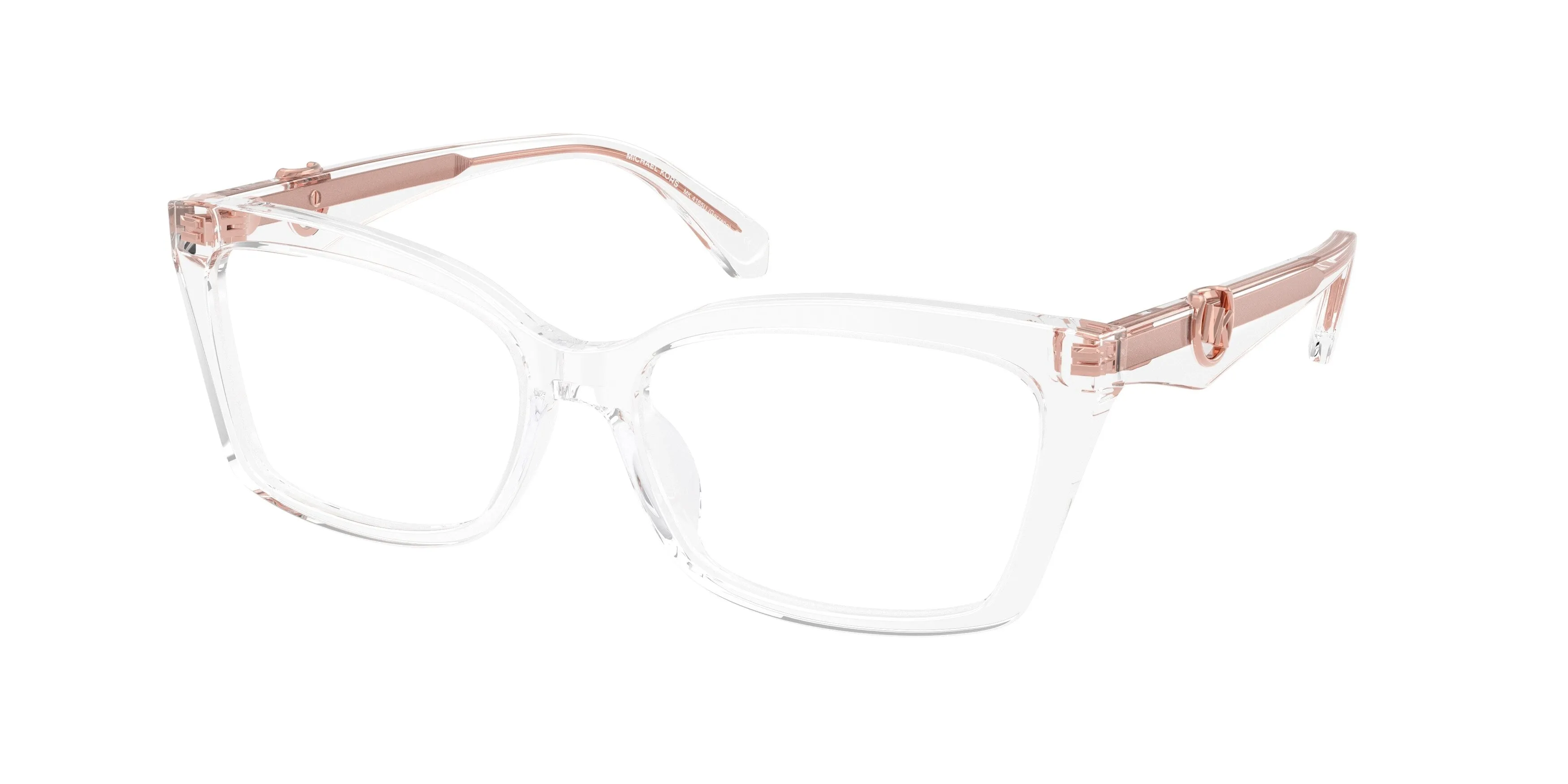 Michael Kors MK4165U GARZENO 3015 Montature da vista Acetato Trasparente Squadrata Normale - immagine 1